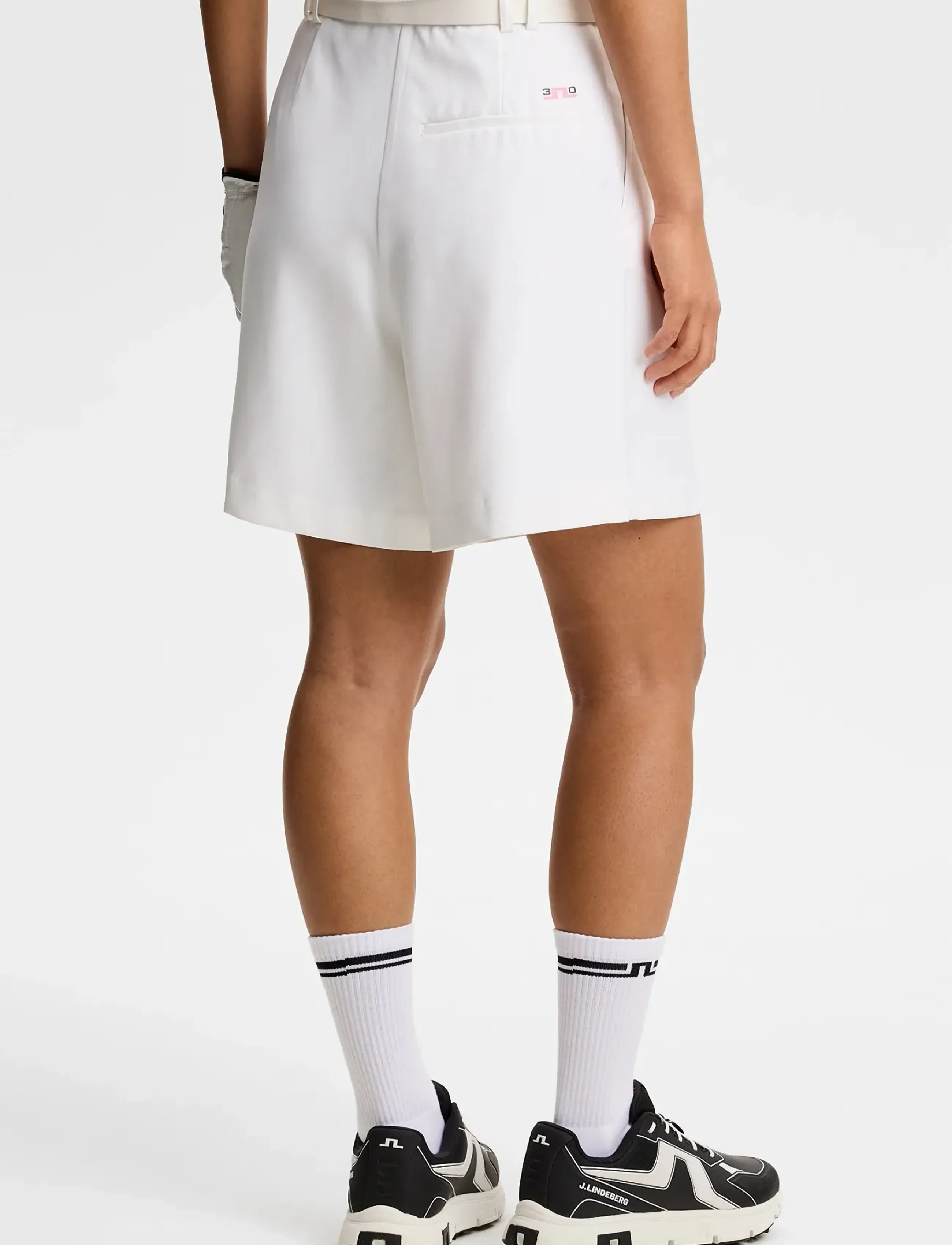 J. Lindeberg - 30Y Carmen Long Shorts - golfshorts - white - 2