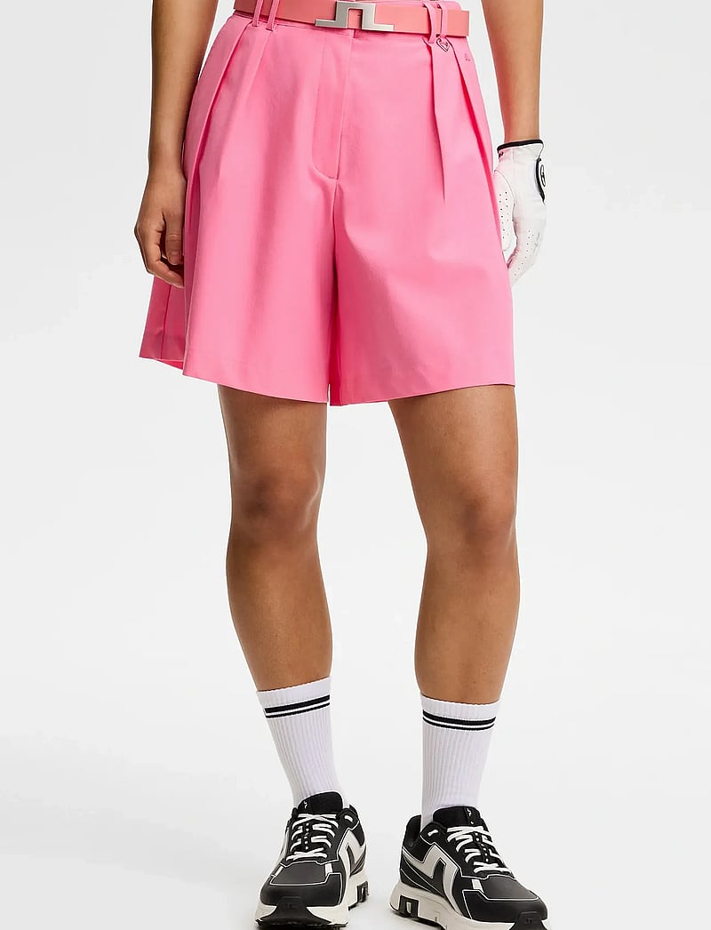 J. Lindeberg - 30Y Carmen Long Shorts - lühikesed golfiipüksid - azalea pink - 0