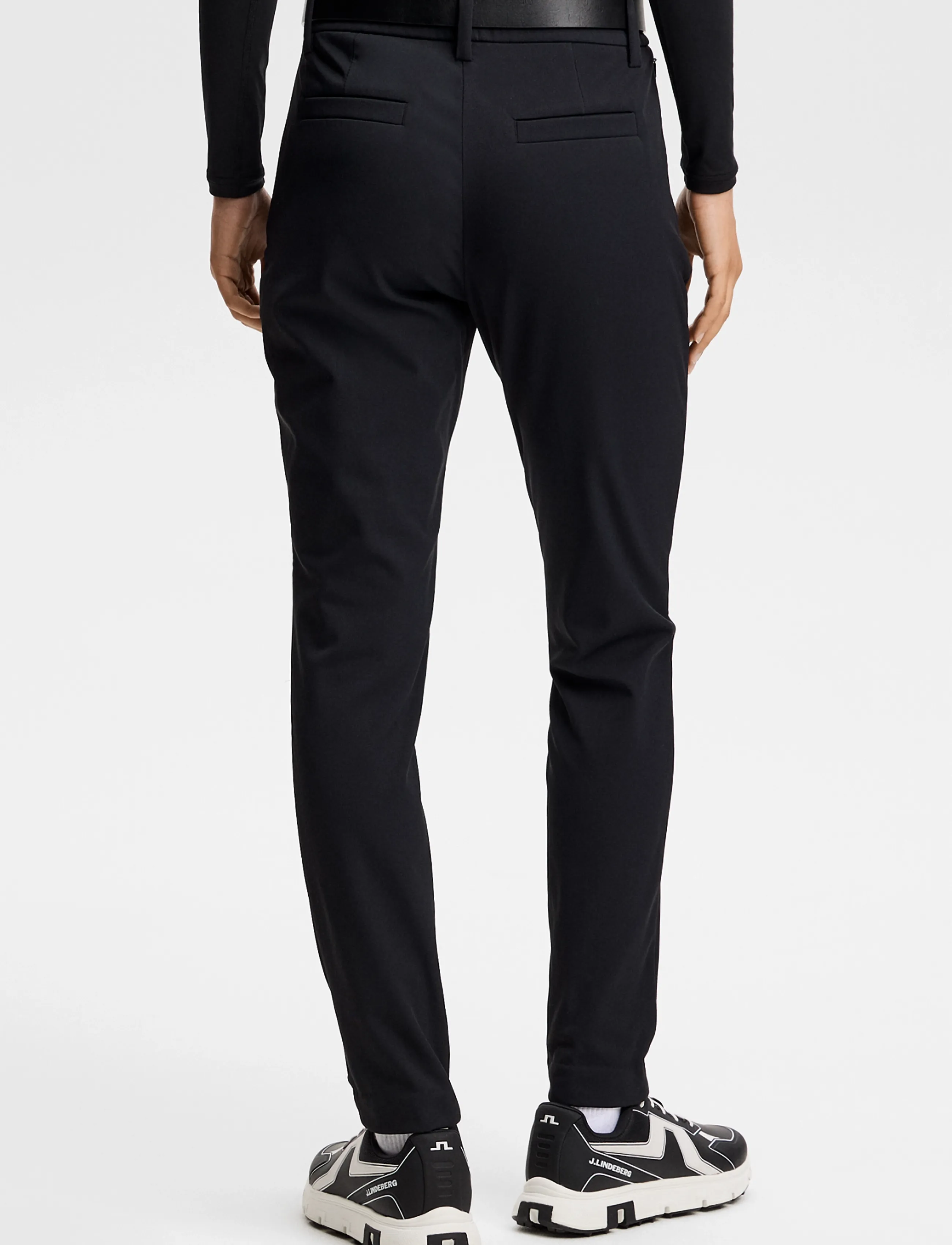 J. Lindeberg - PINJA FLEECE TWILL PANT - black - 2