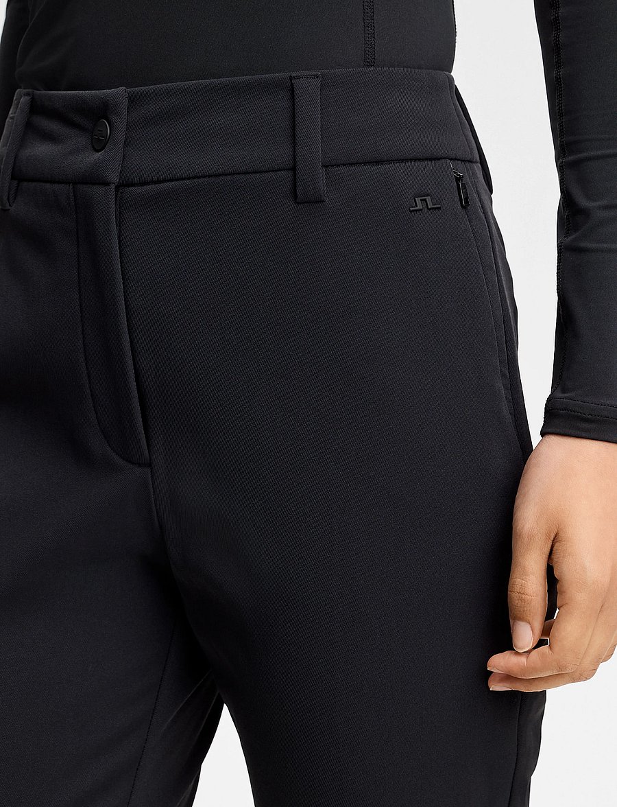 J. Lindeberg - PINJA FLEECE TWILL PANT - black - 4