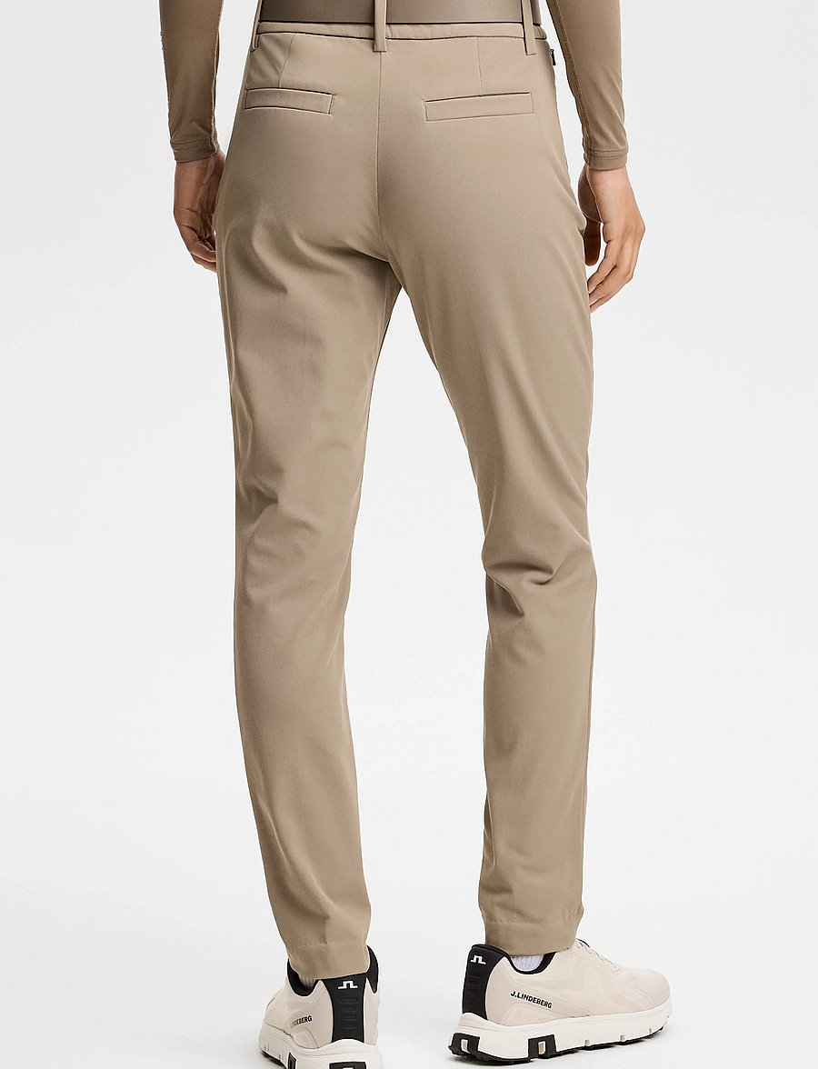 J. Lindeberg - Pinja Fleece Twill Pant - golfhosen - brindle - 2