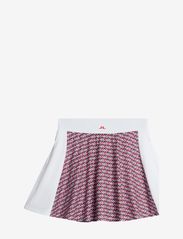Jenny Print Skirt - JL MICRO BRIDGE ROSE RED
