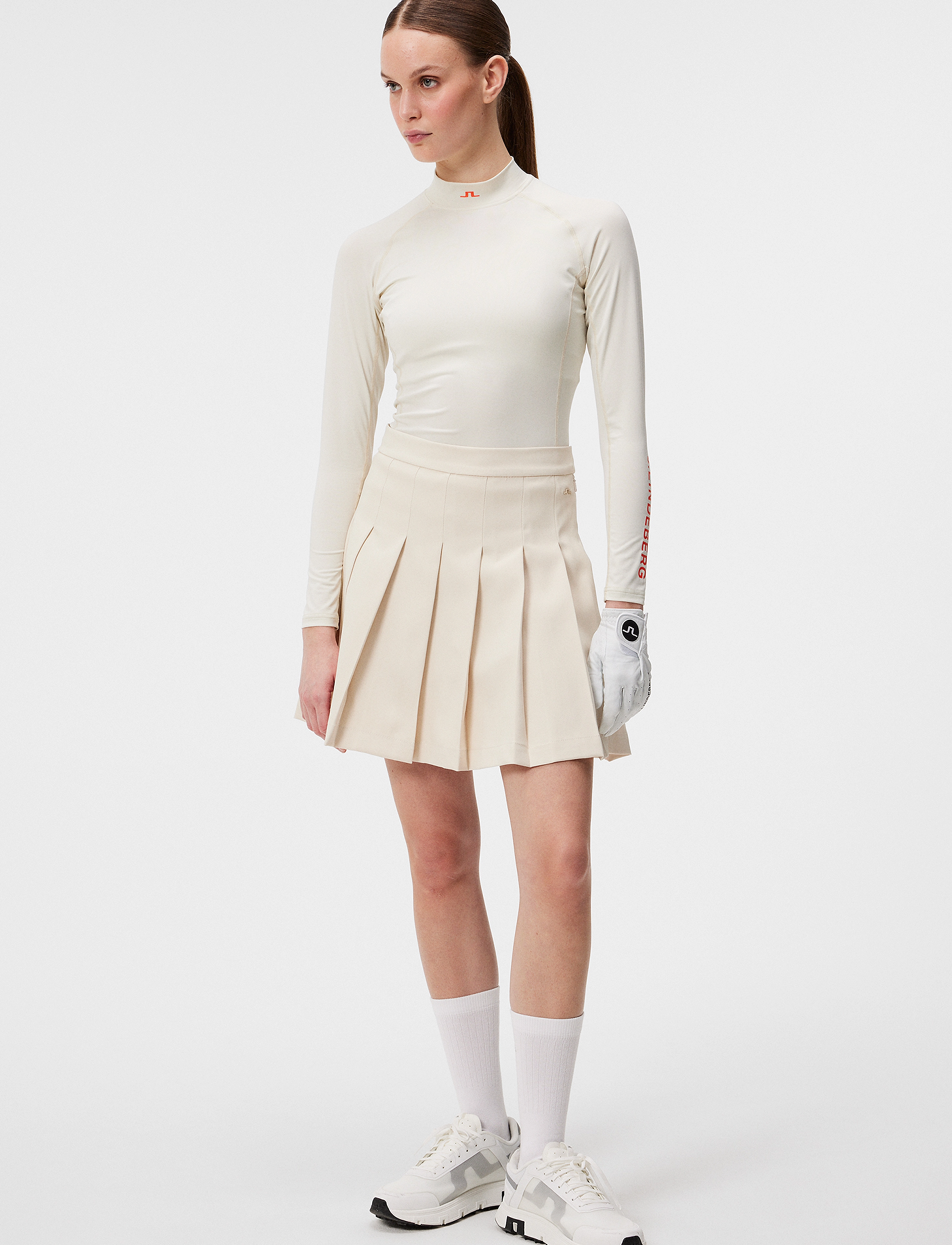 J. Lindeberg - Adina Skirt - almond milk - 4