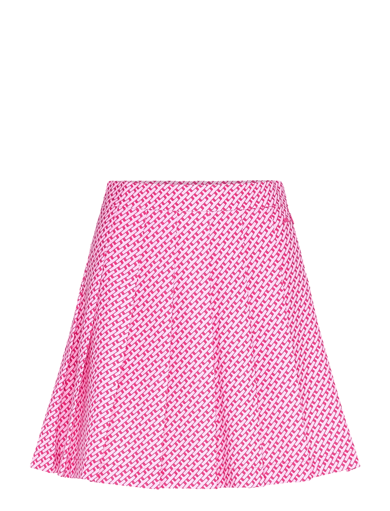 J. Lindeberg - Adina Print Skirt - klänningar & kjolar - tour geo pink s - 1