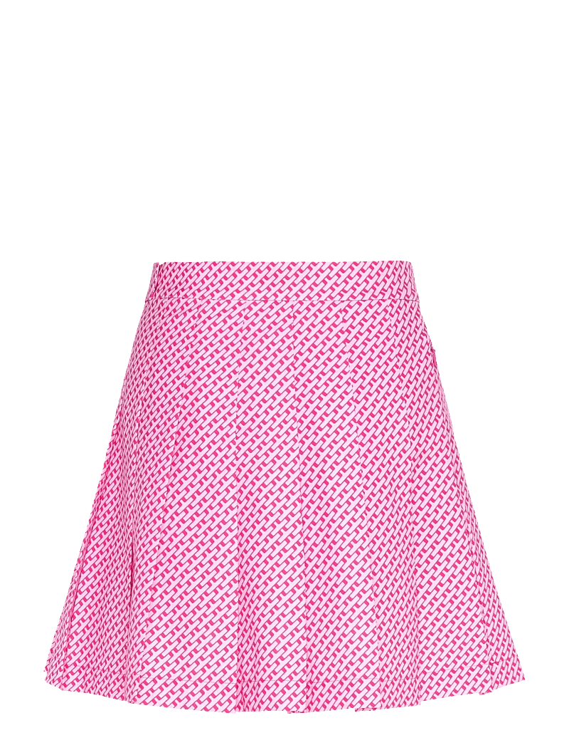 J. Lindeberg - Adina Print Skirt - klänningar & kjolar - tour geo pink s - 2