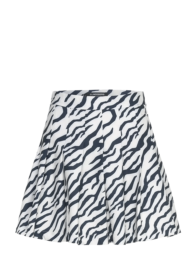 J. Lindeberg - Adina Print Skirt - kjoler & nederdele - tour tiger moonbeam m - 1