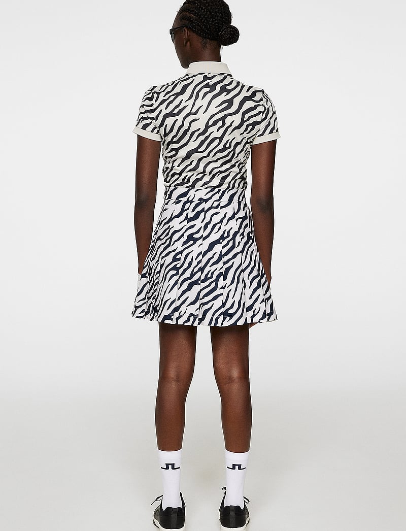 J. Lindeberg - Adina Print Skirt - kjoler & nederdele - tour tiger moonbeam m - 3
