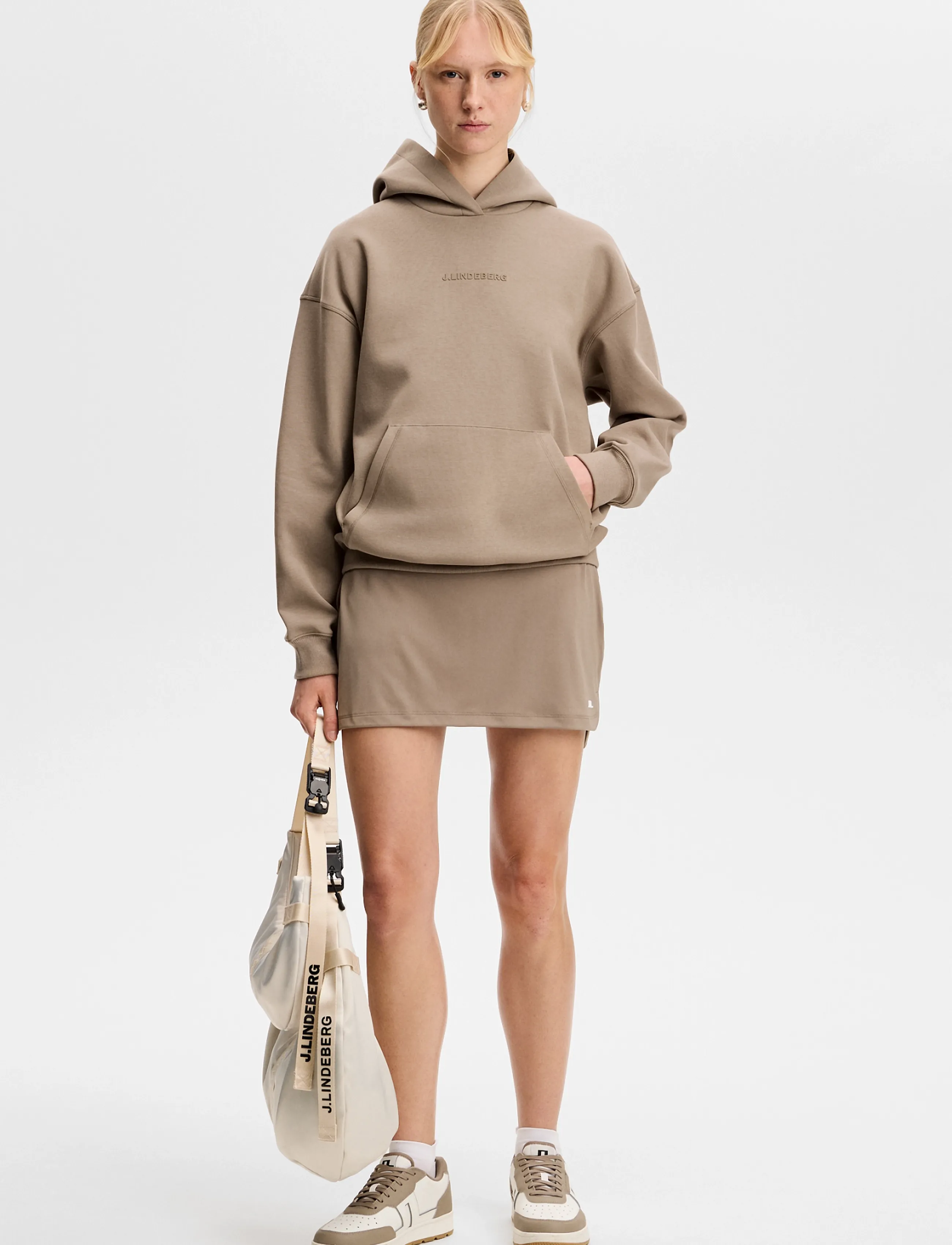 J. Lindeberg - AMY SKIRT - kleider & röcke - brindle - 3