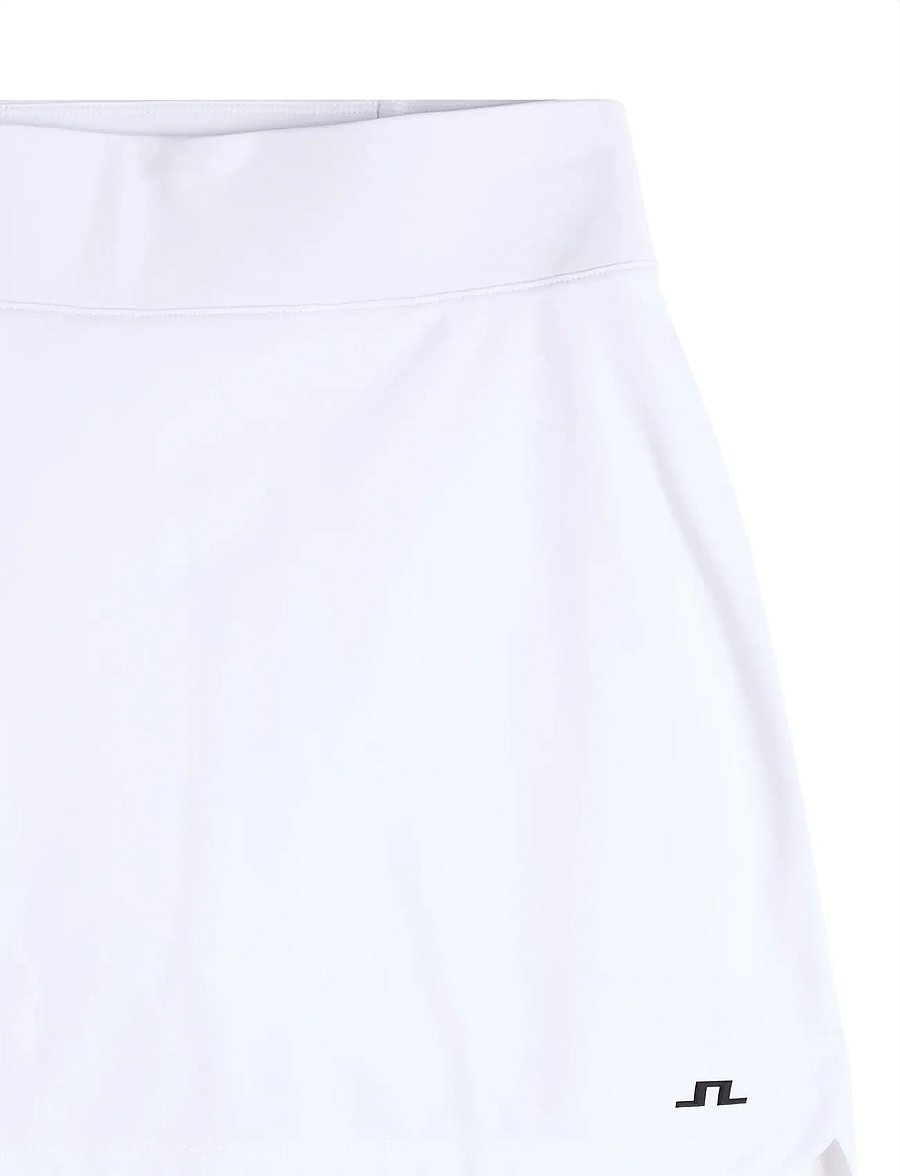 J. Lindeberg - Amy Skirt - kleidid ja seelikud - white - 2