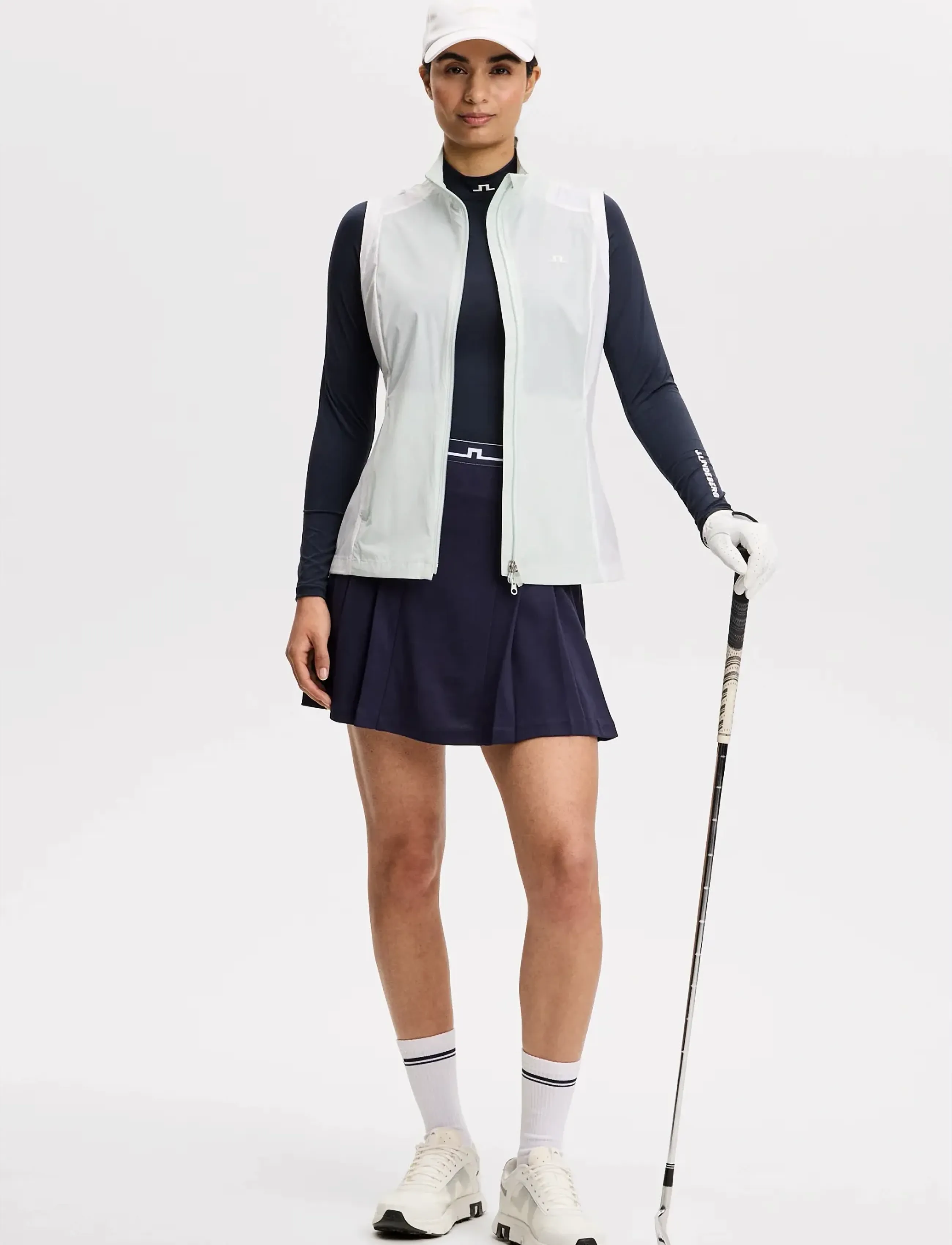 J. Lindeberg - Harlow Skirt - kleider & röcke - jl navy - 1