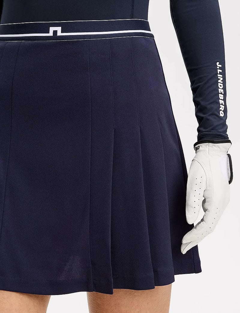 J. Lindeberg - Harlow Skirt - kjoler & nederdele - jl navy - 2