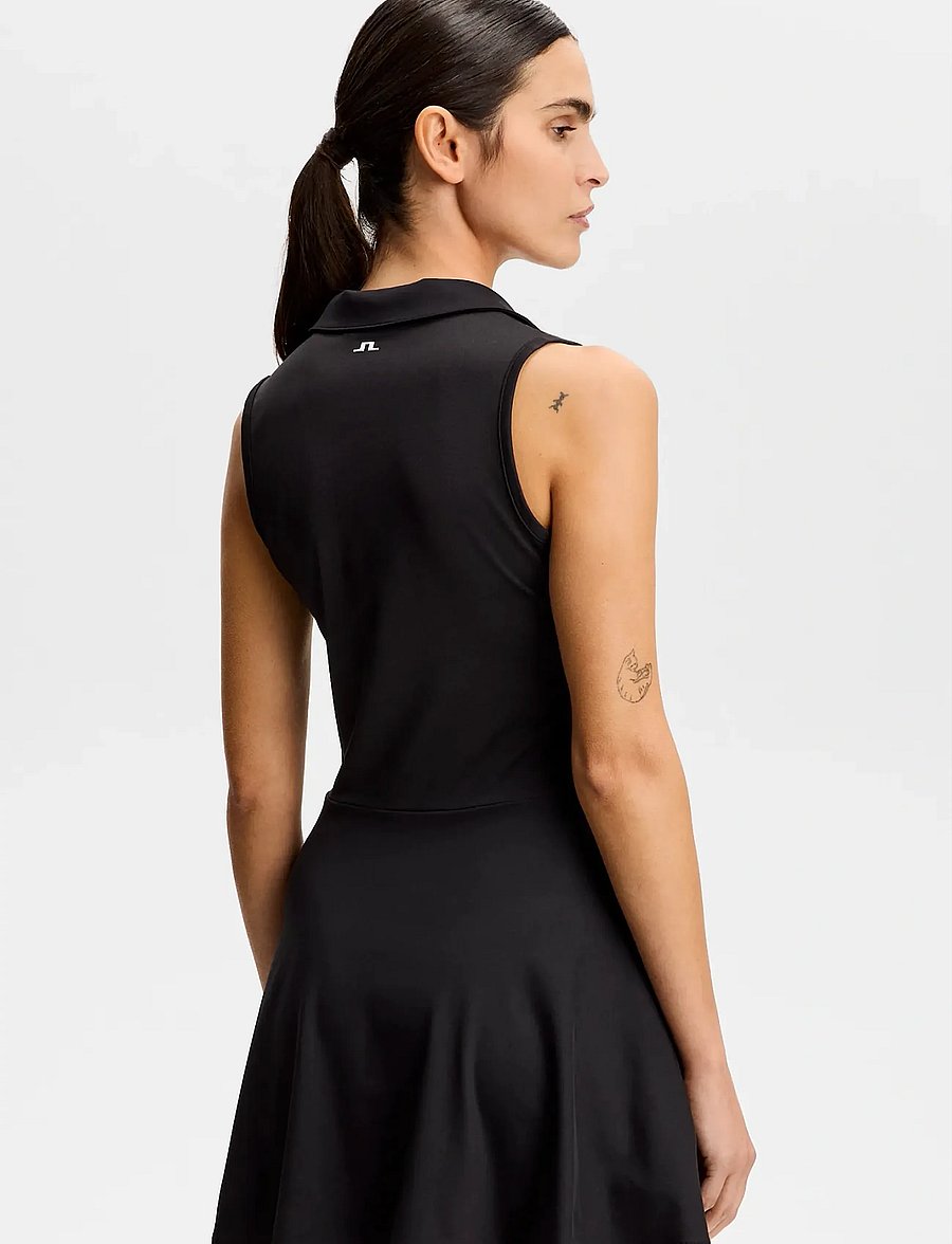 J. Lindeberg - Dana Dress - klänningar & kjolar - black - 5