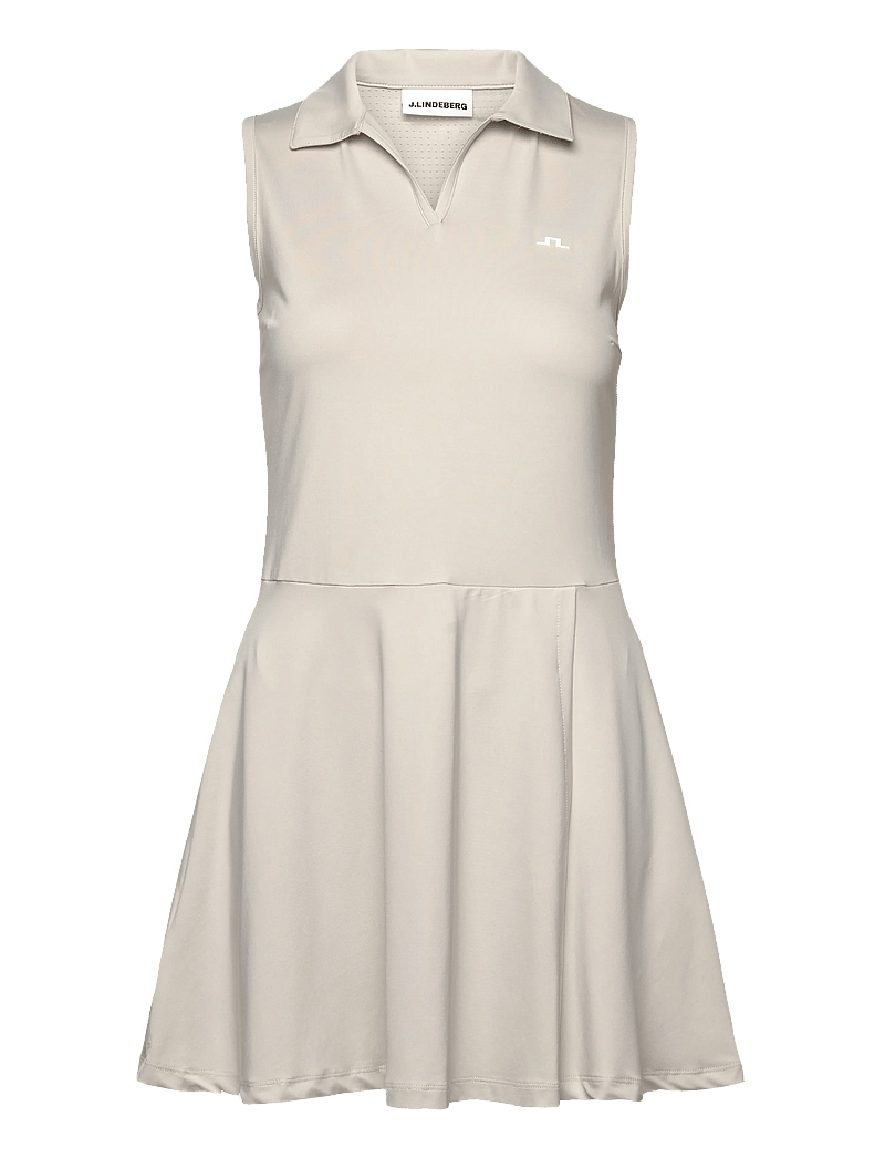 J. Lindeberg - Dana Dress - kleider & röcke - moonbeam - 1