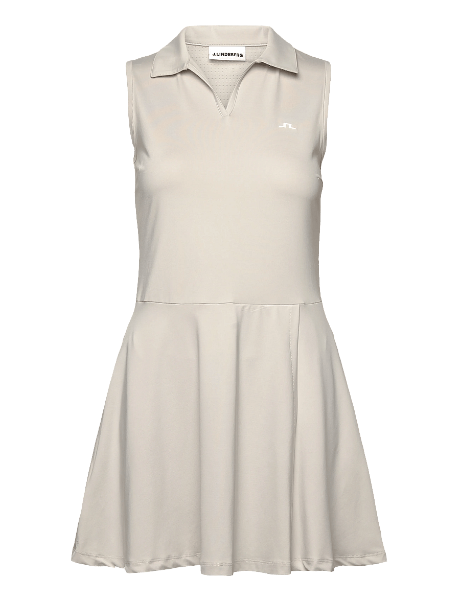 J. Lindeberg - Dana Dress - kjoler & nederdele - moonbeam - 1