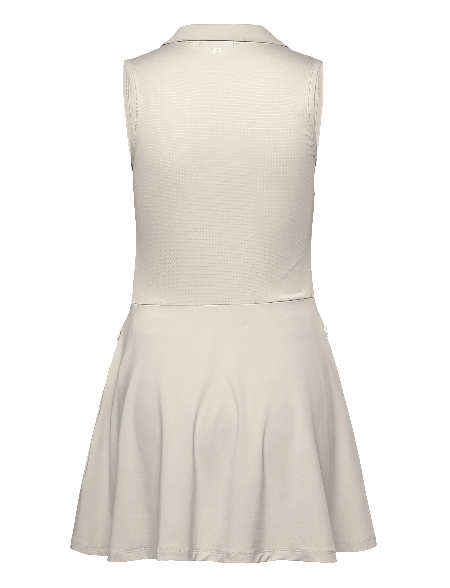 J. Lindeberg - Dana Dress - kjoler & nederdele - moonbeam - 2