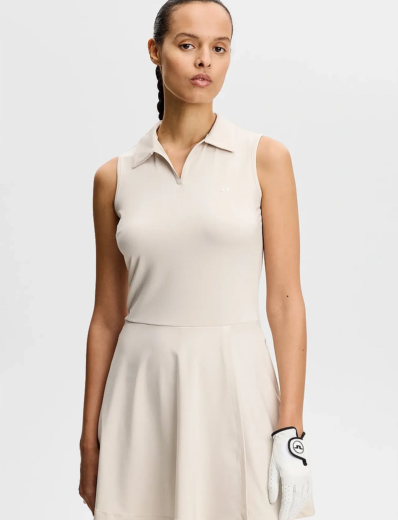 J. Lindeberg - Dana Dress - kleider & röcke - moonbeam - 0