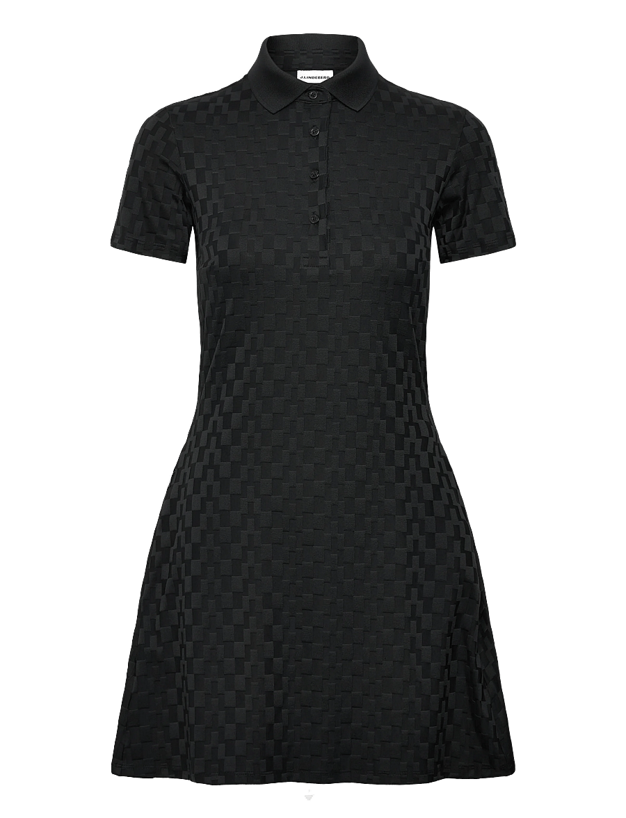 J. Lindeberg - Dally Dress - dresses - black - 1
