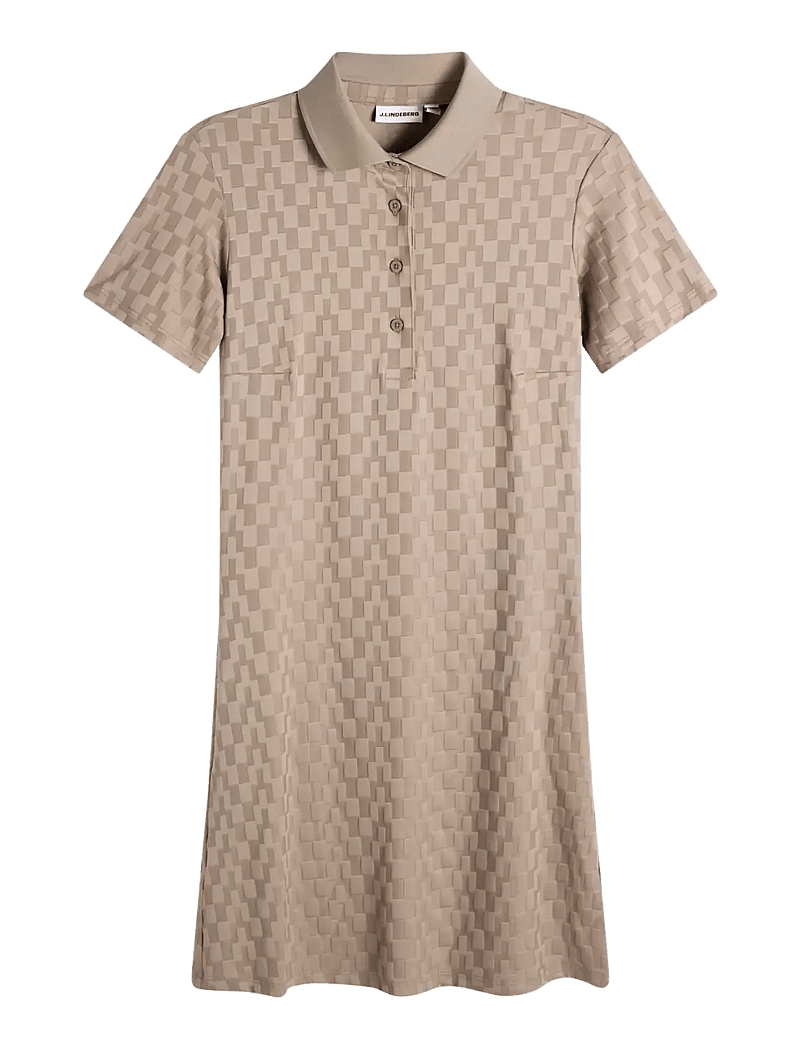 J. Lindeberg - Dally Dress - kleidid ja seelikud - brindle - 0