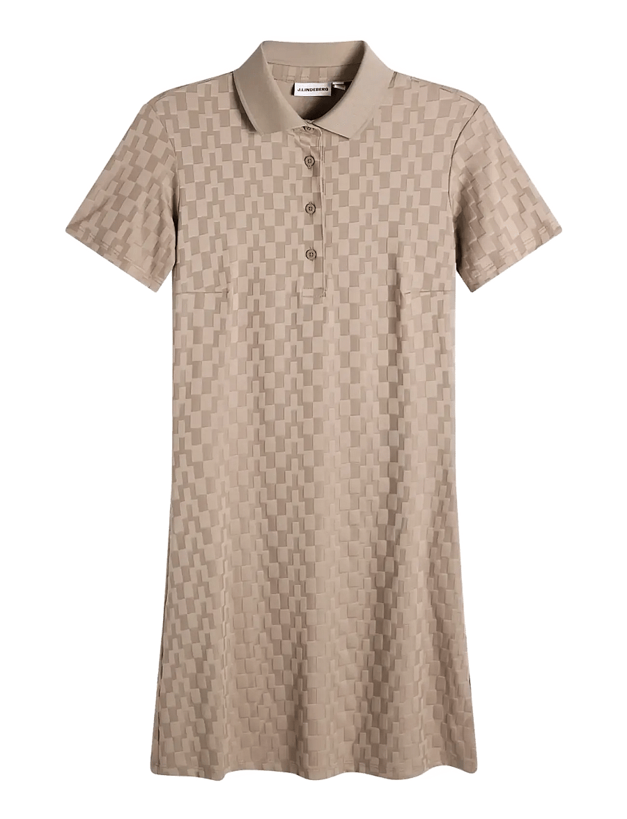 J. Lindeberg - Dally Dress - kleider & röcke - brindle - 0