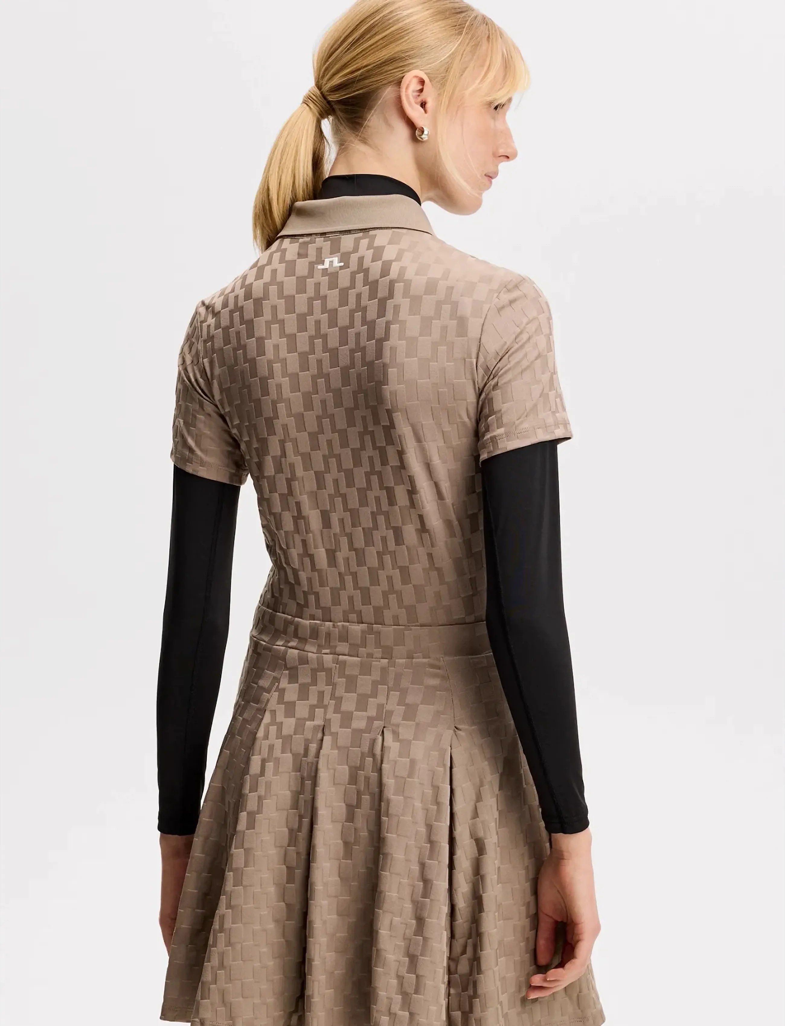 J. Lindeberg - Dally Dress - kleider & röcke - brindle - 2