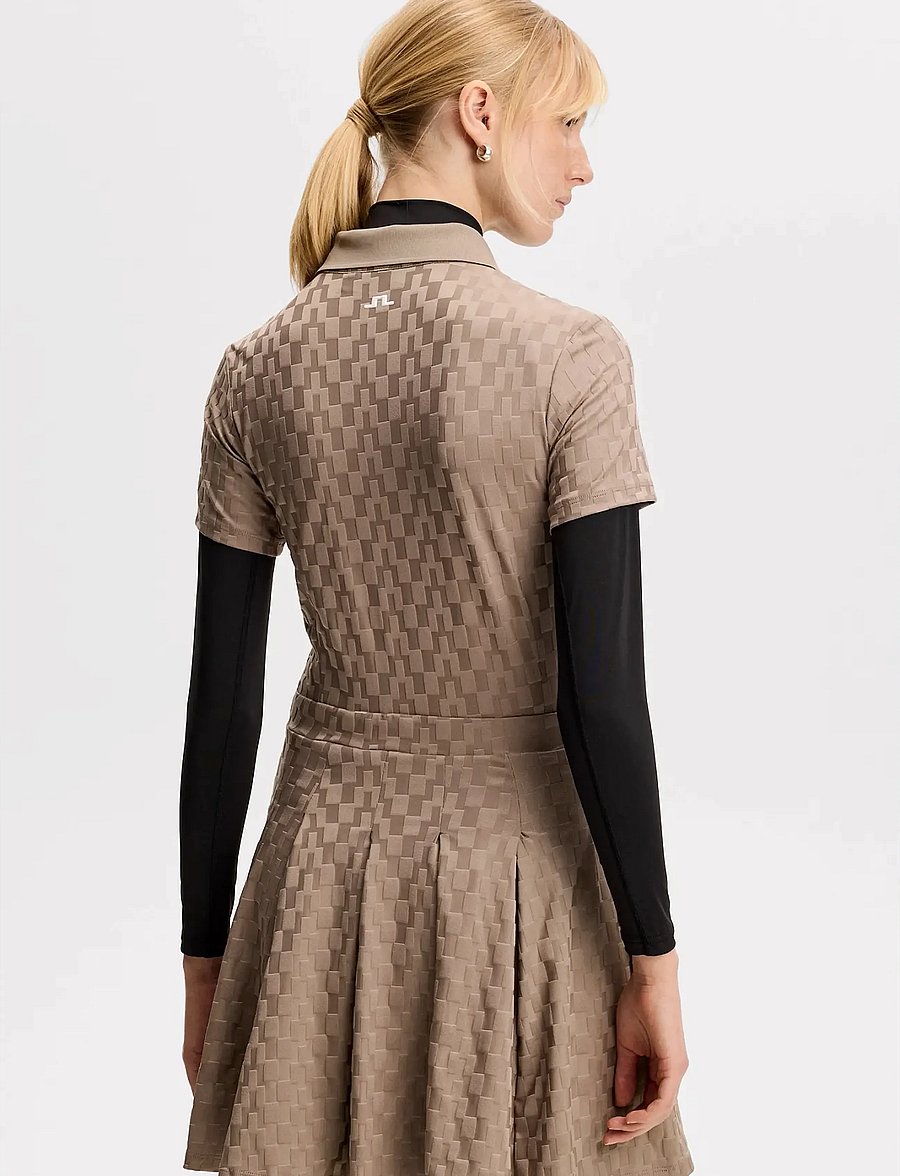 J. Lindeberg - Dally Dress - kleider & röcke - brindle - 2