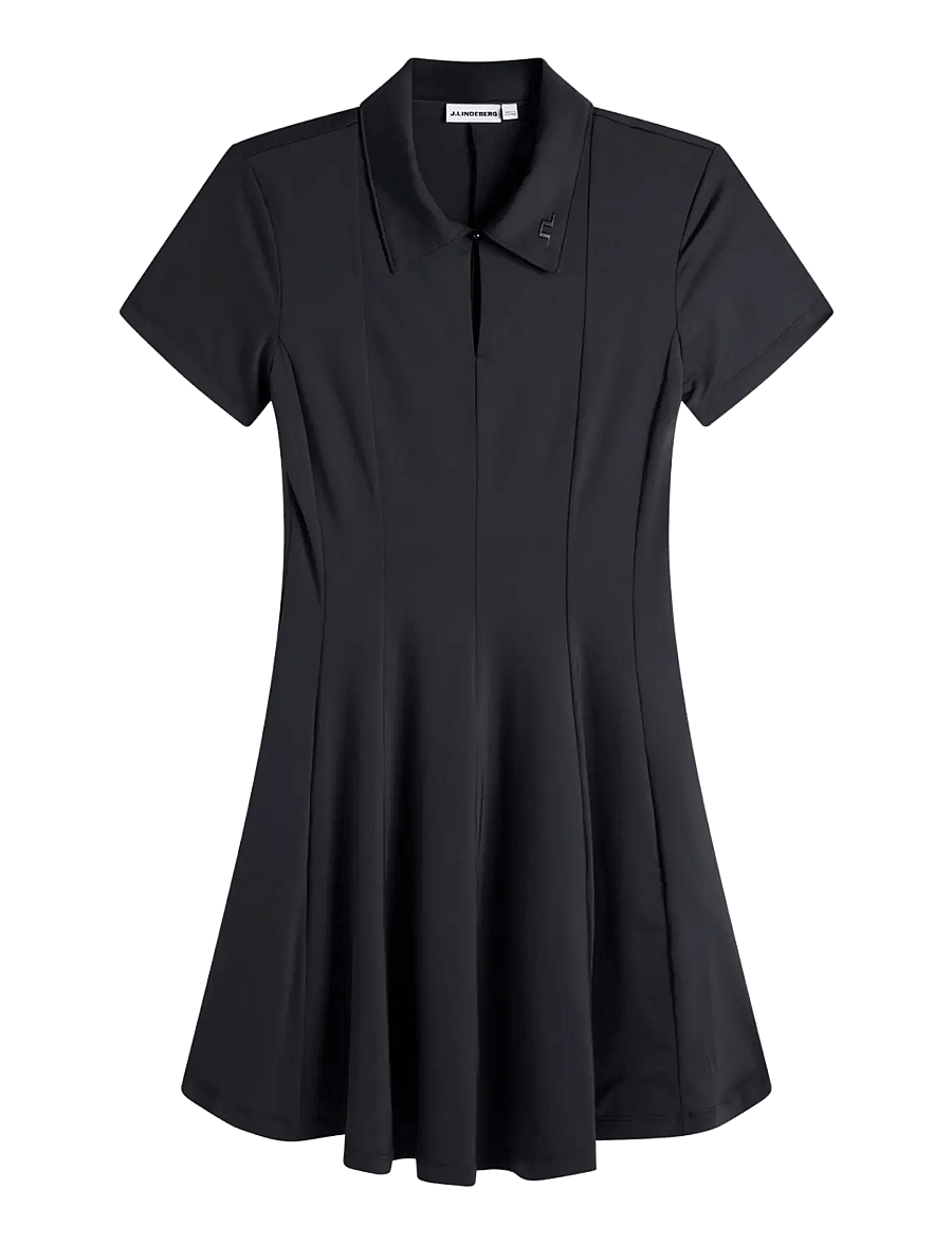 J. Lindeberg - KURA DRESS - kleider & röcke - black - 1