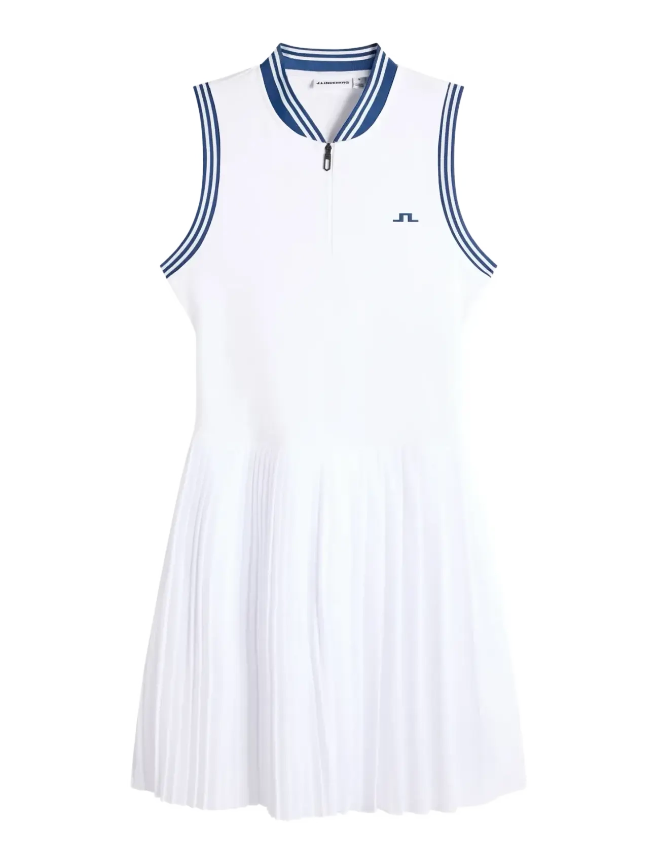 J. Lindeberg Hilla Dress - Riided - WHITE / white