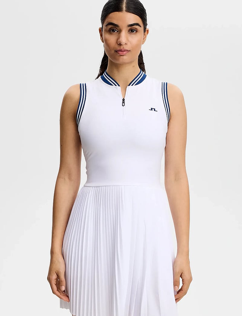 J. Lindeberg - Hilla Dress - kjoler & nederdele - white - 0