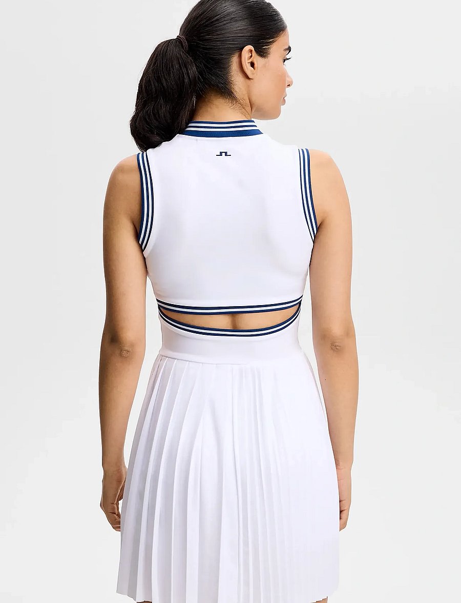 J. Lindeberg - Hilla Dress - kleider & röcke - white - 4