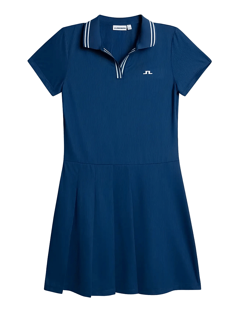 J. Lindeberg - Noomi Dress - kleidid ja seelikud - estate blue - 1