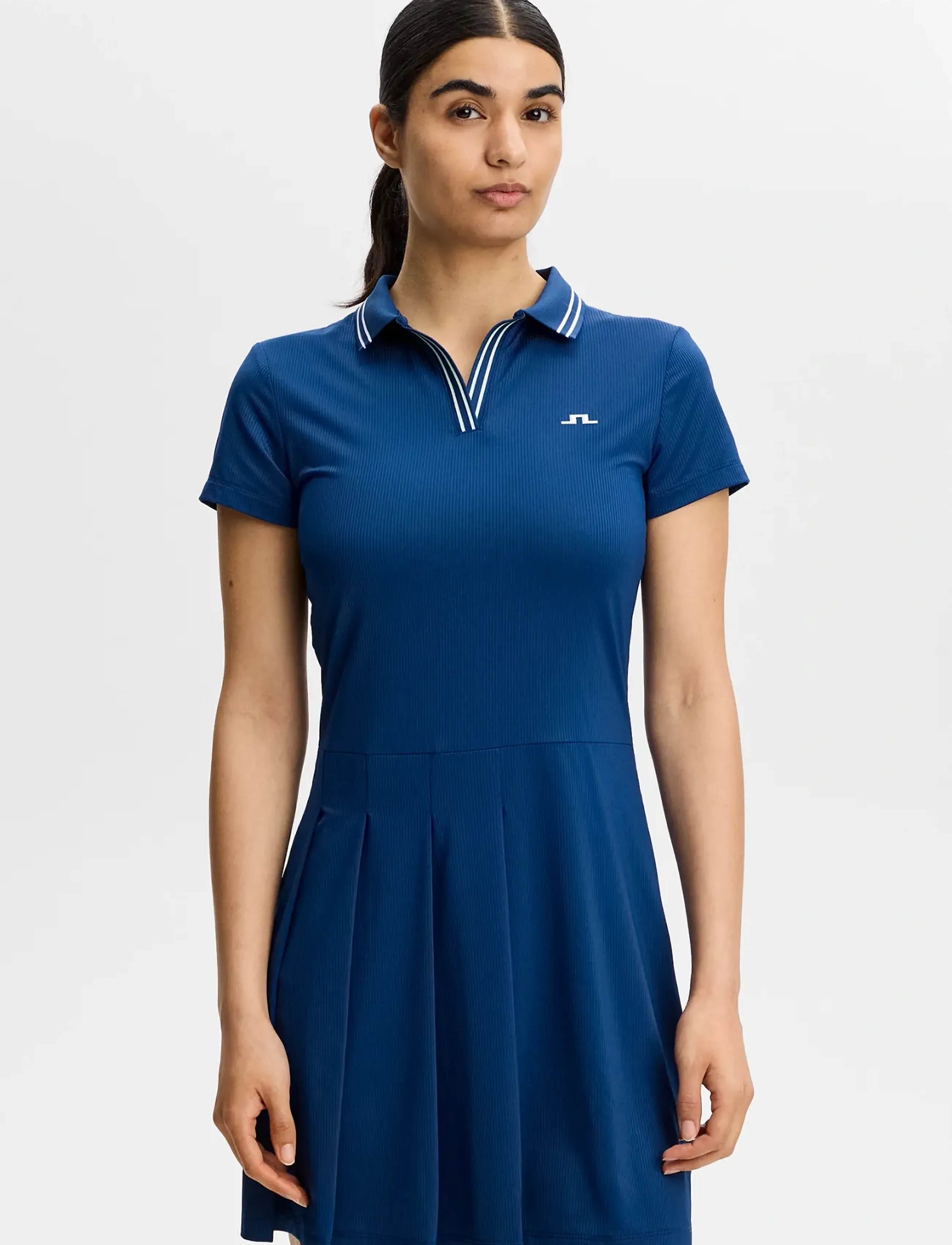 J. Lindeberg Noomi Dress, XS, Navy, Sport Kjoler Og Nederdele > Sport Dresses, Dame