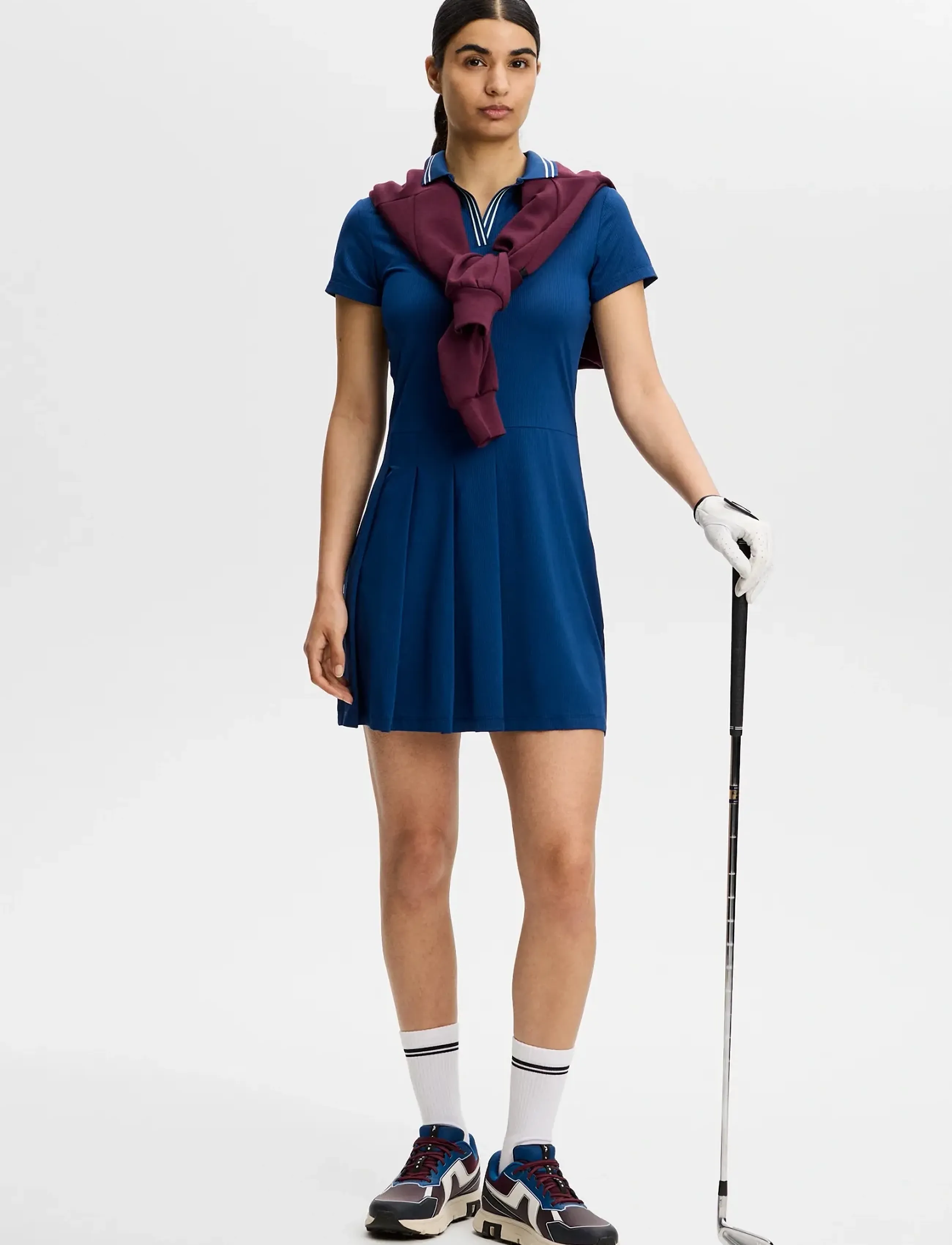 J. Lindeberg - Noomi Dress - klänningar & kjolar - estate blue - 3