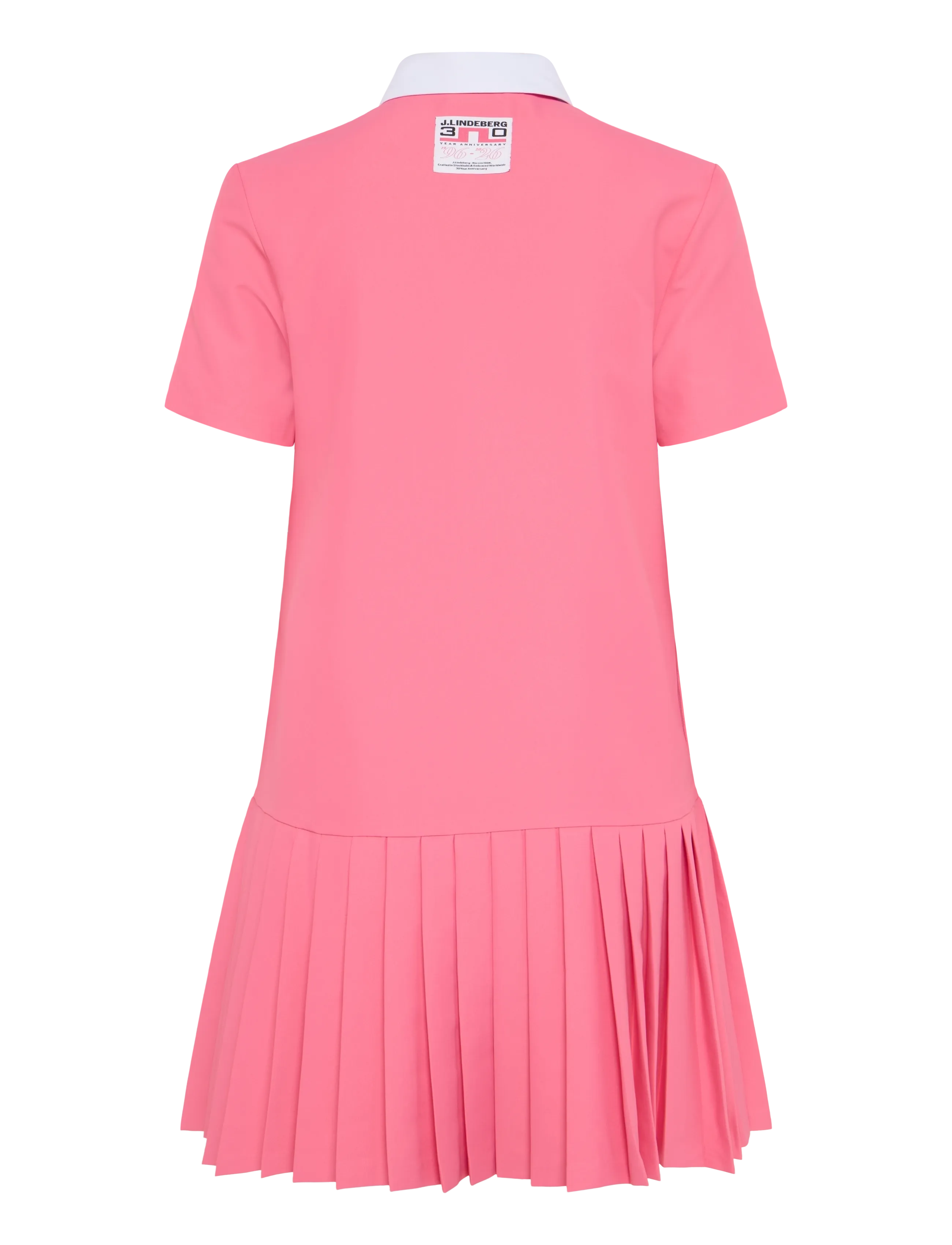 J. Lindeberg - 30Y Grace Pleated Dress - kleidid ja seelikud - azalea pink - 2