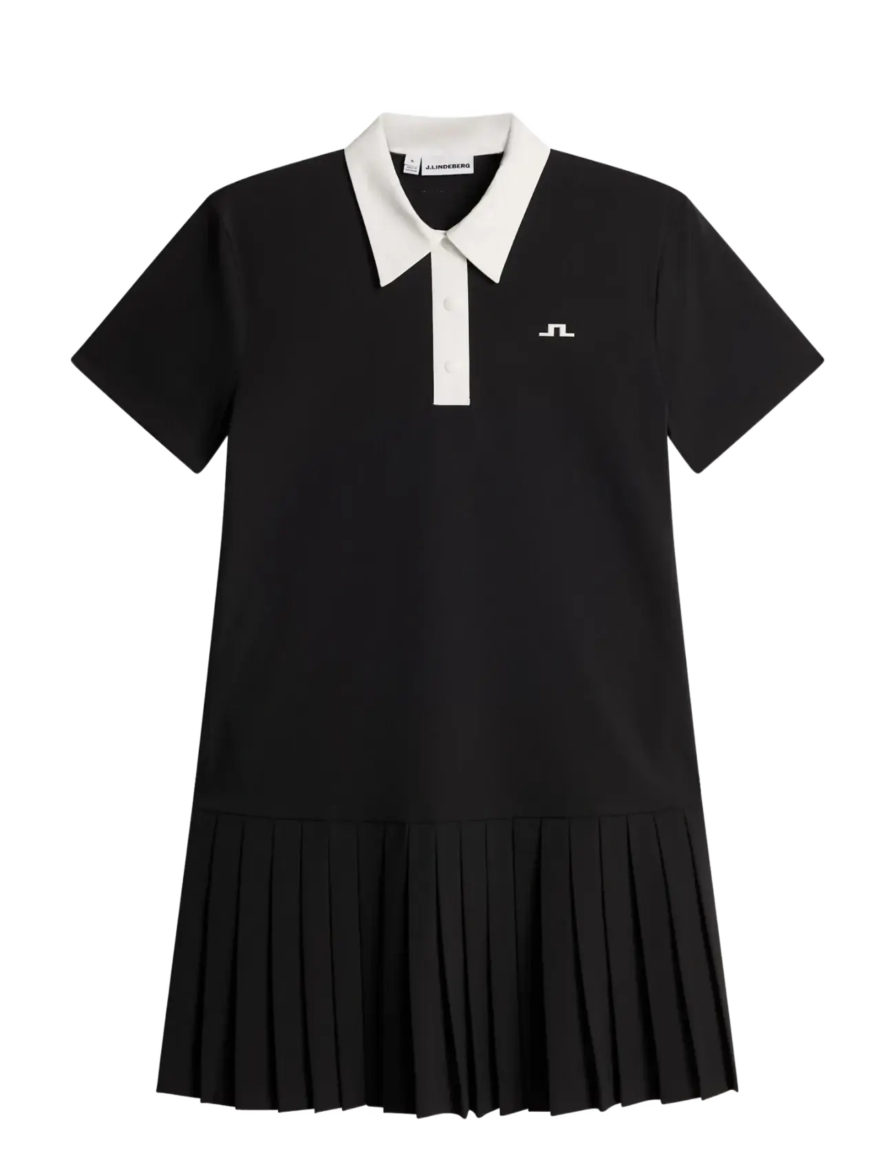J. Lindeberg 30Y Grace Pleated Dress - Skatīt visas - BLACK / black