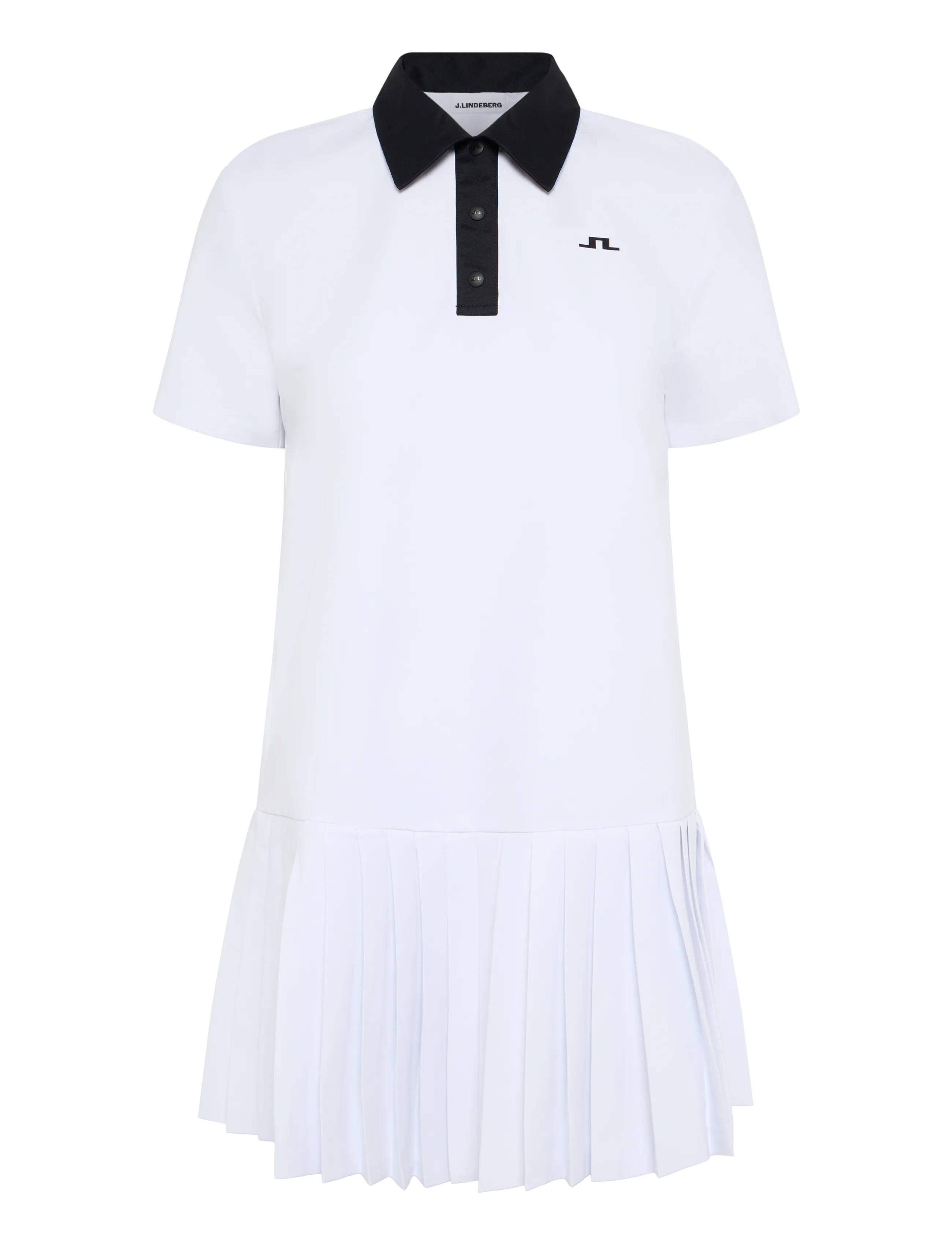 J. Lindeberg 30Y Grace Pleated Dress - Suknelės ir Sijonai - WHITE / white