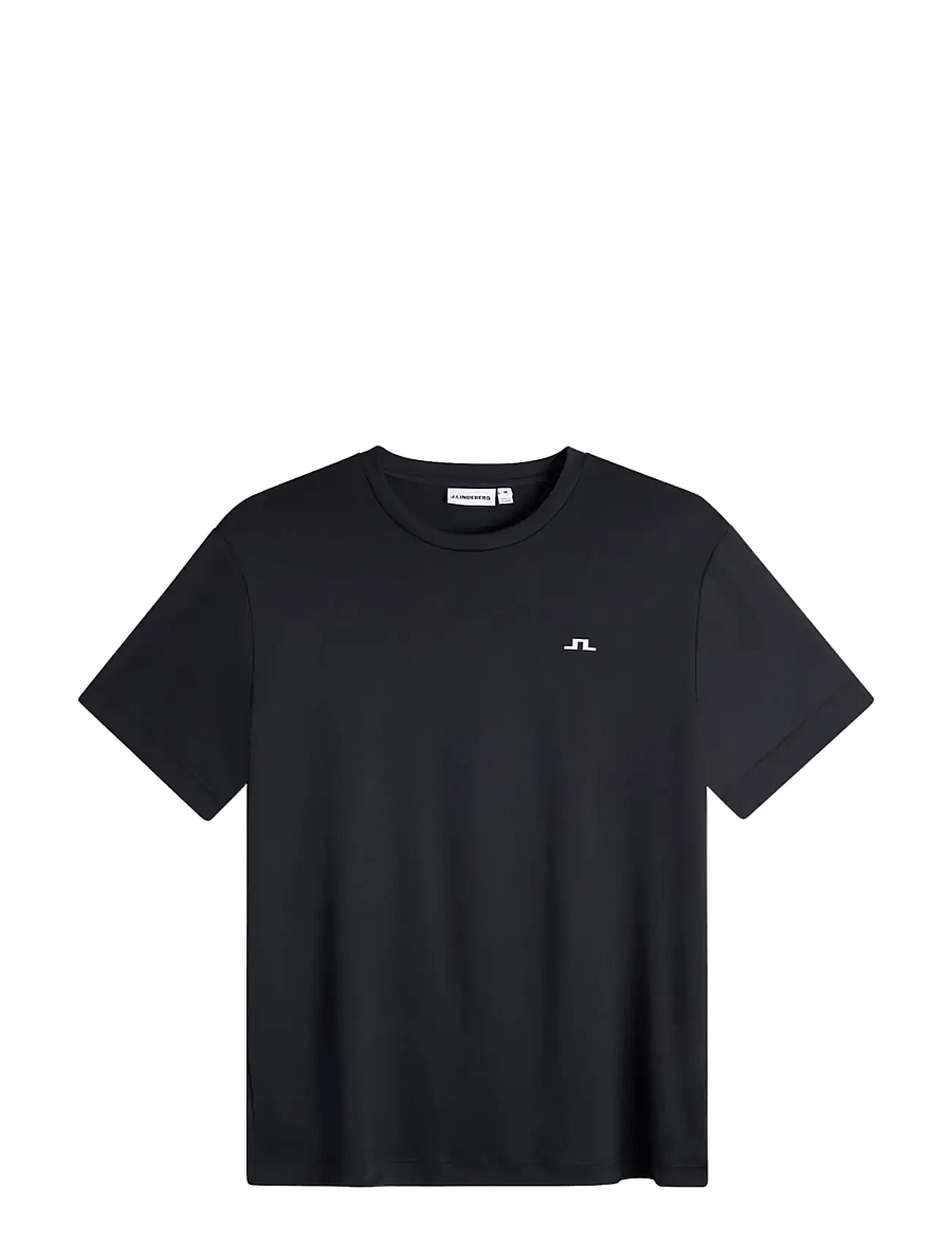 J. Lindeberg - ADE T-SHIRT - kortärmade t-shirts - black - 1