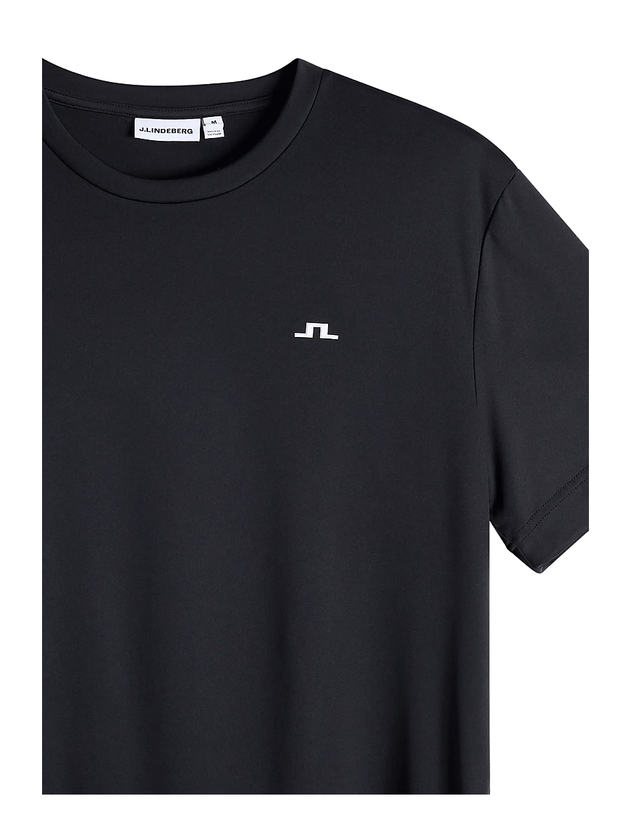 J. Lindeberg - ADE T-SHIRT - kortärmade t-shirts - black - 2