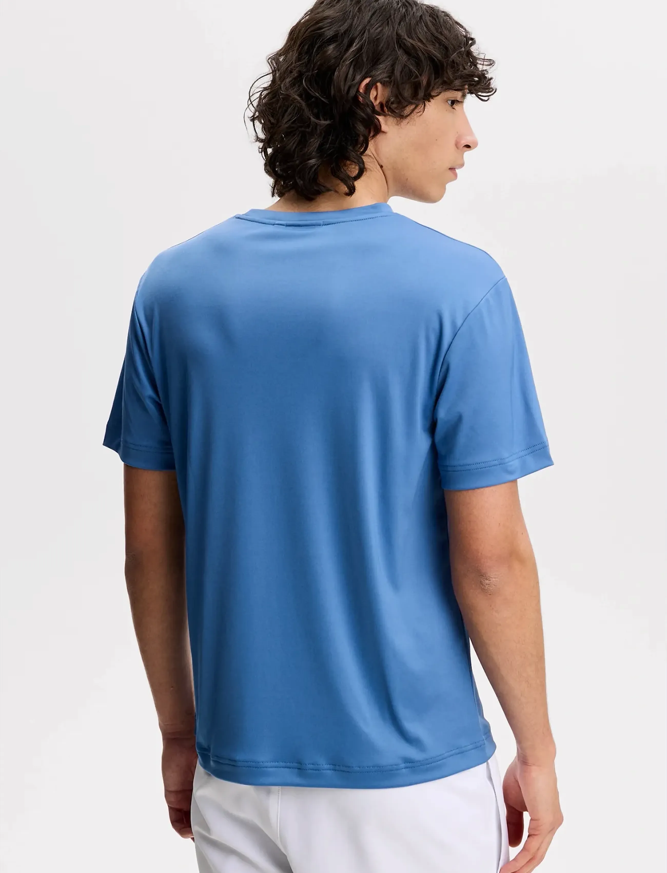 J. Lindeberg - Ade T-shirt - kortærmede t-shirts - federal blue - 2
