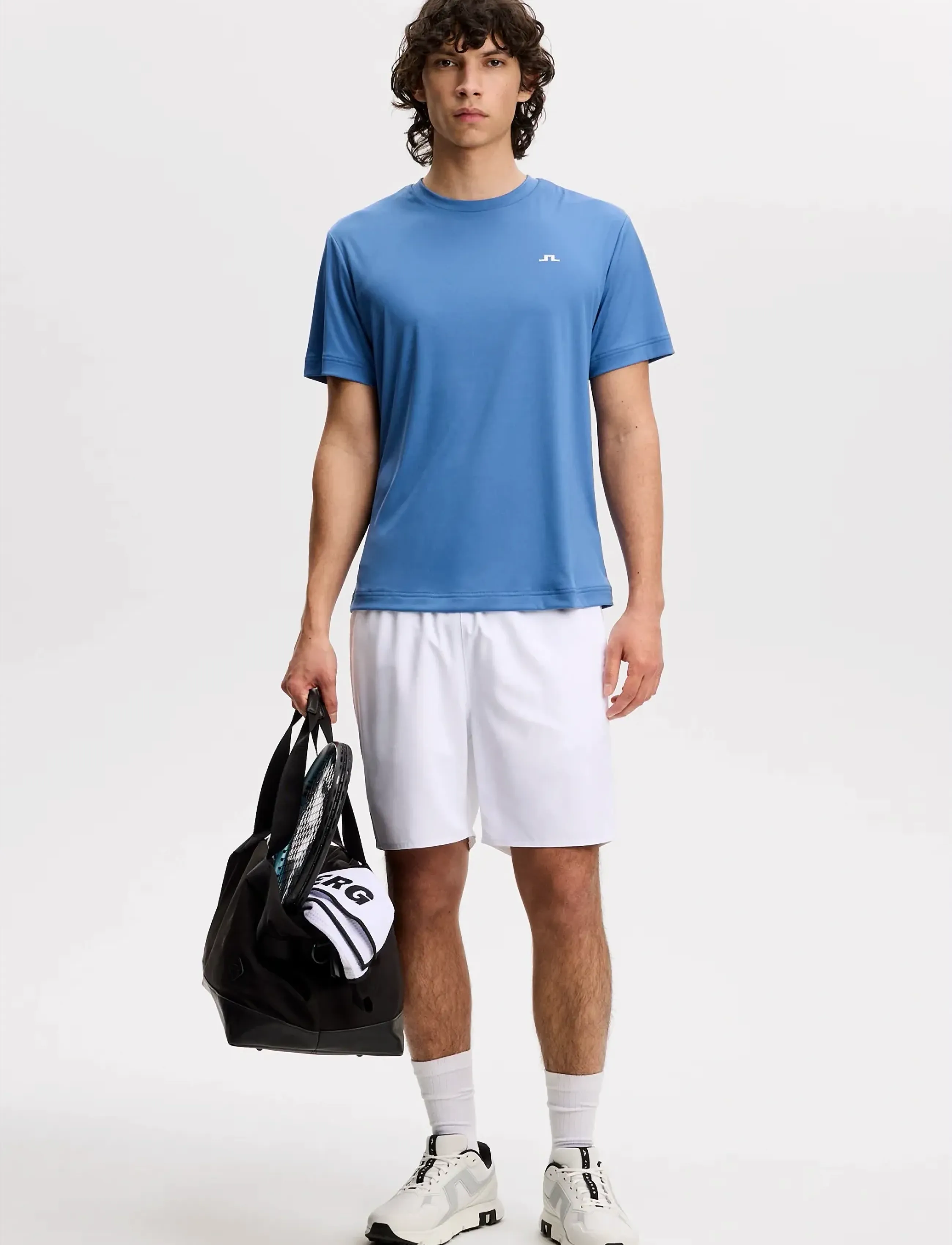J. Lindeberg - Ade T-shirt - kortærmede t-shirts - federal blue - 3