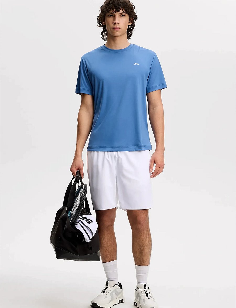 J. Lindeberg - Ade T-shirt - kortærmede t-shirts - federal blue - 3