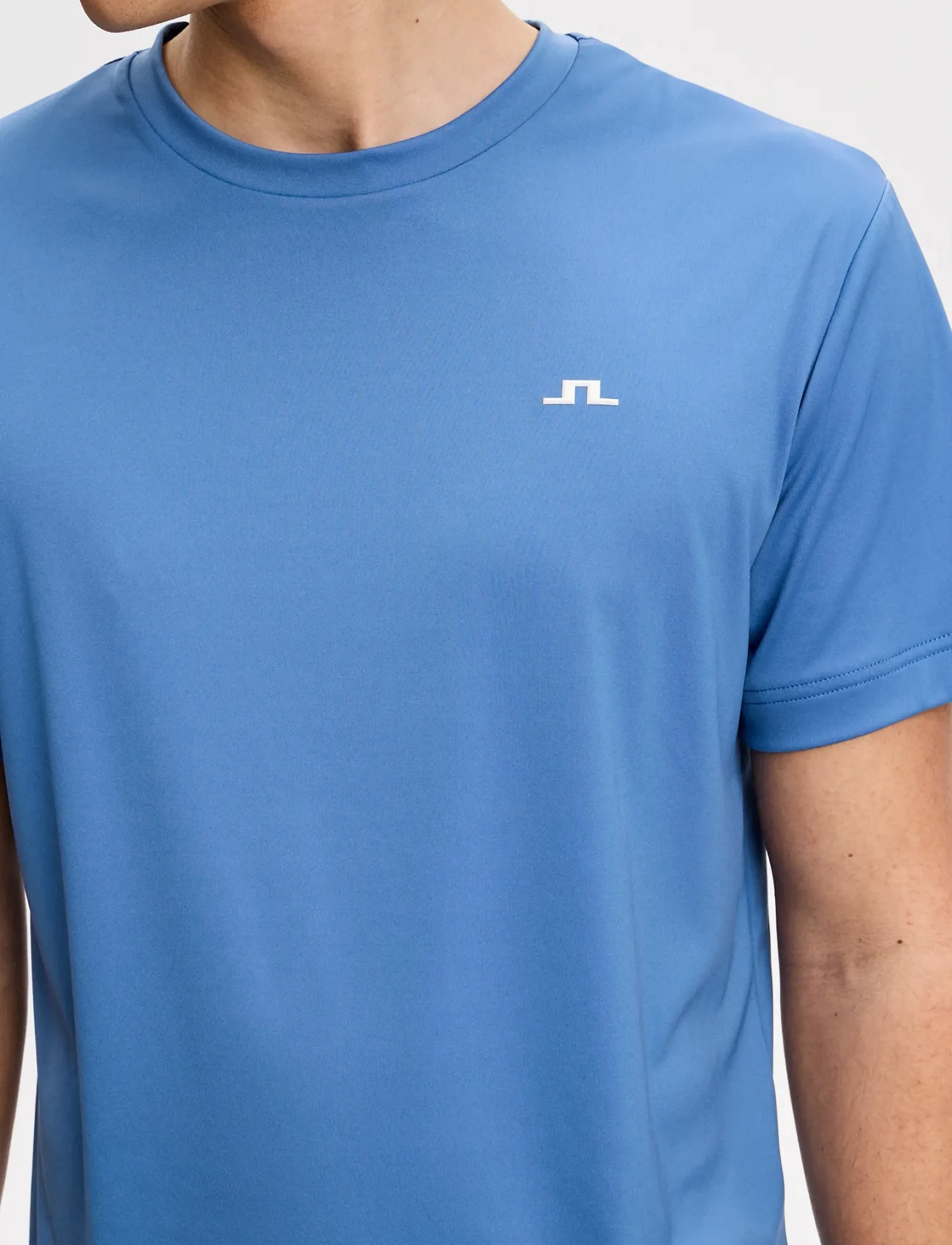 J. Lindeberg - Ade T-shirt - kortærmede t-shirts - federal blue - 4
