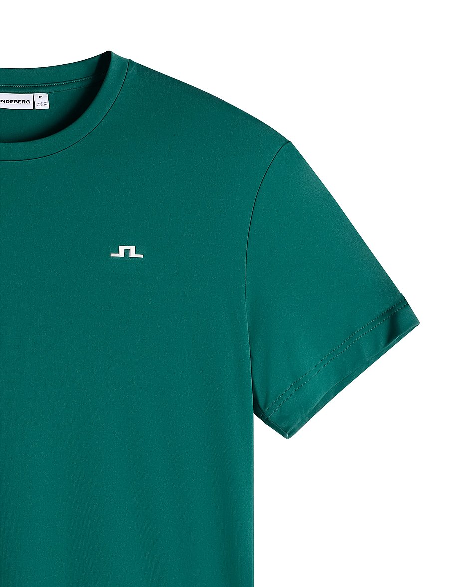 J. Lindeberg - ADE T-SHIRT - kurzärmelige t-shirts - forest biome - 5