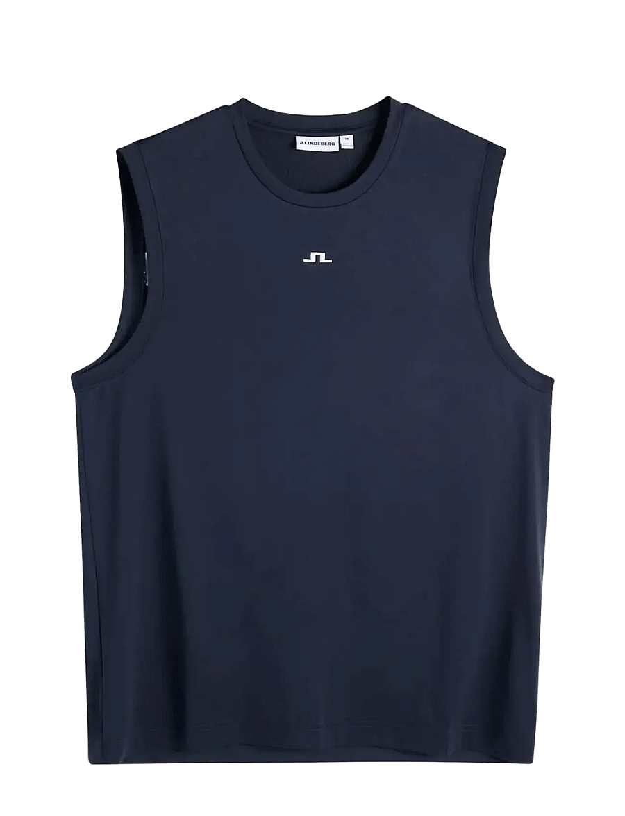 J. Lindeberg - Xander Sleeveless Tee - tank tops - jl navy - 1