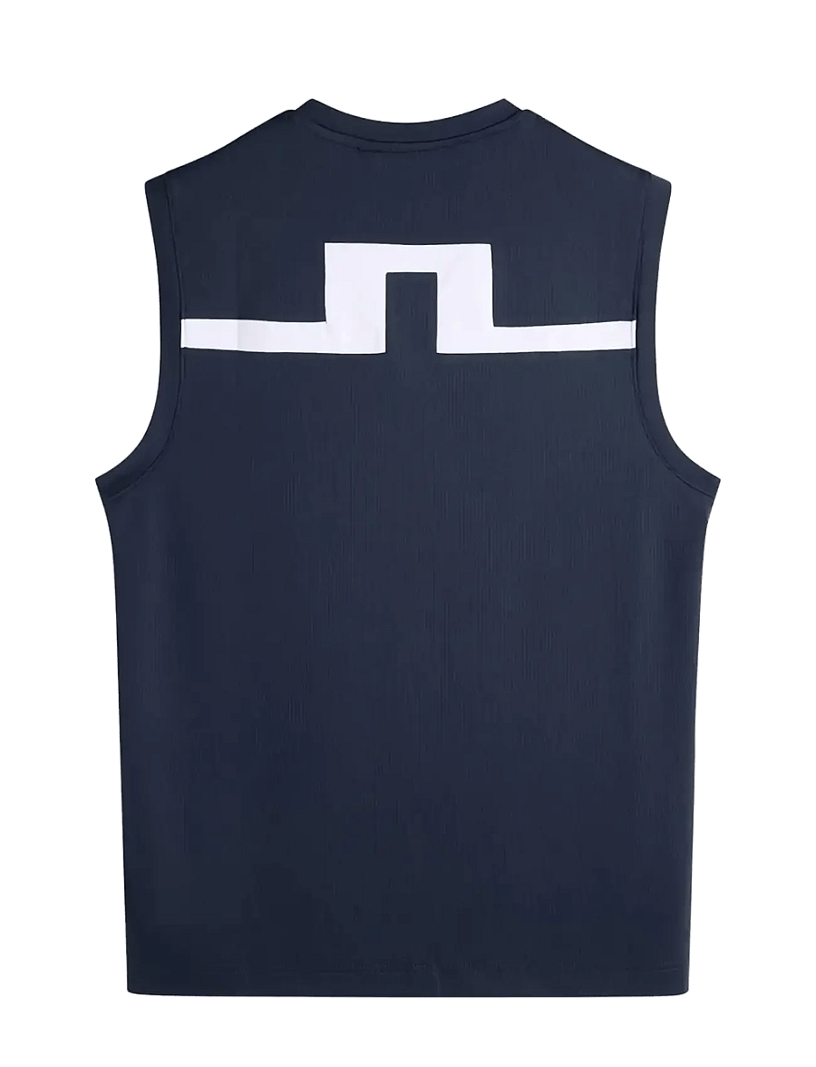J. Lindeberg - Xander Sleeveless Tee - tank tops - jl navy - 2