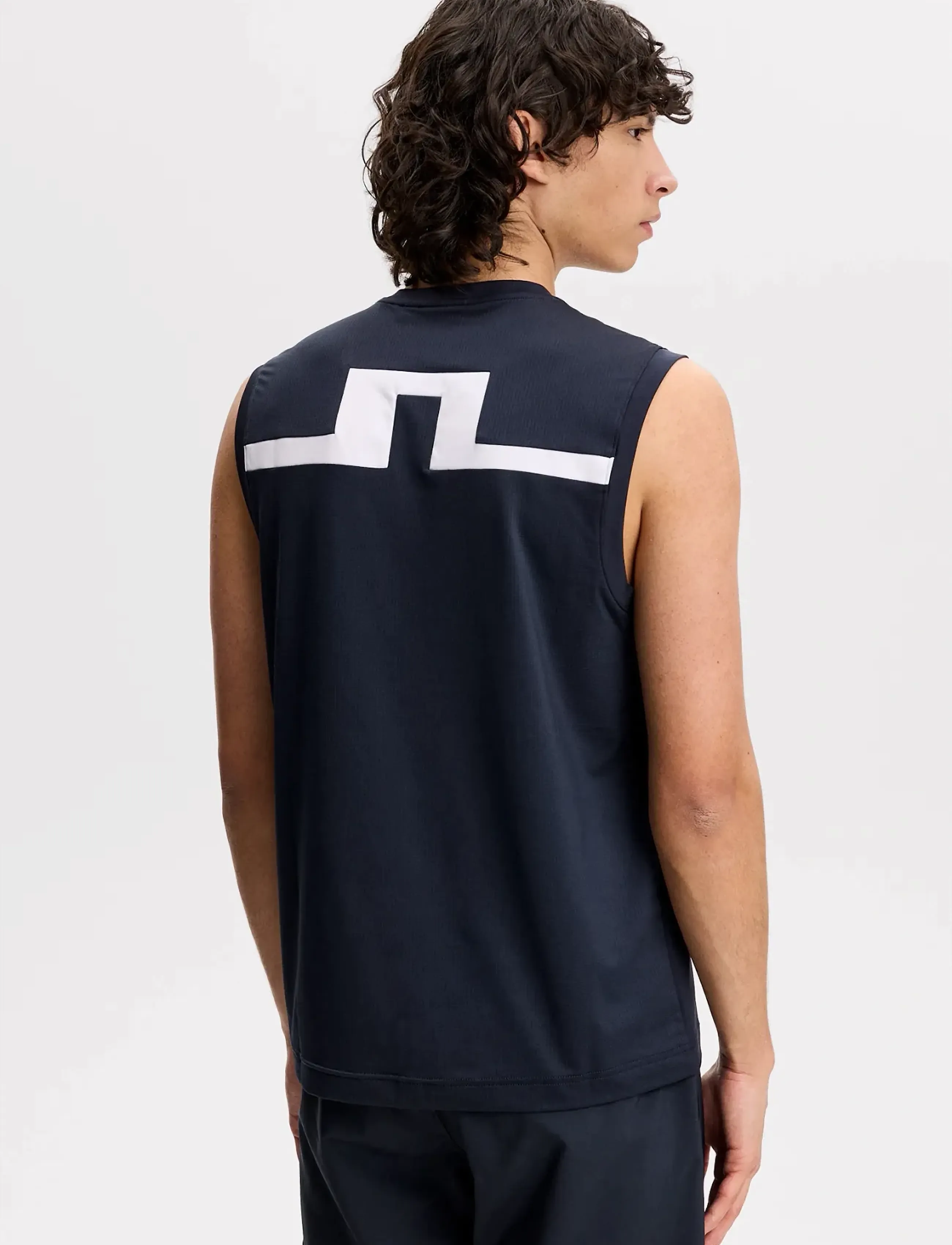 J. Lindeberg - Xander Sleeveless Tee - Õlapaeltega pluusid - jl navy - 3