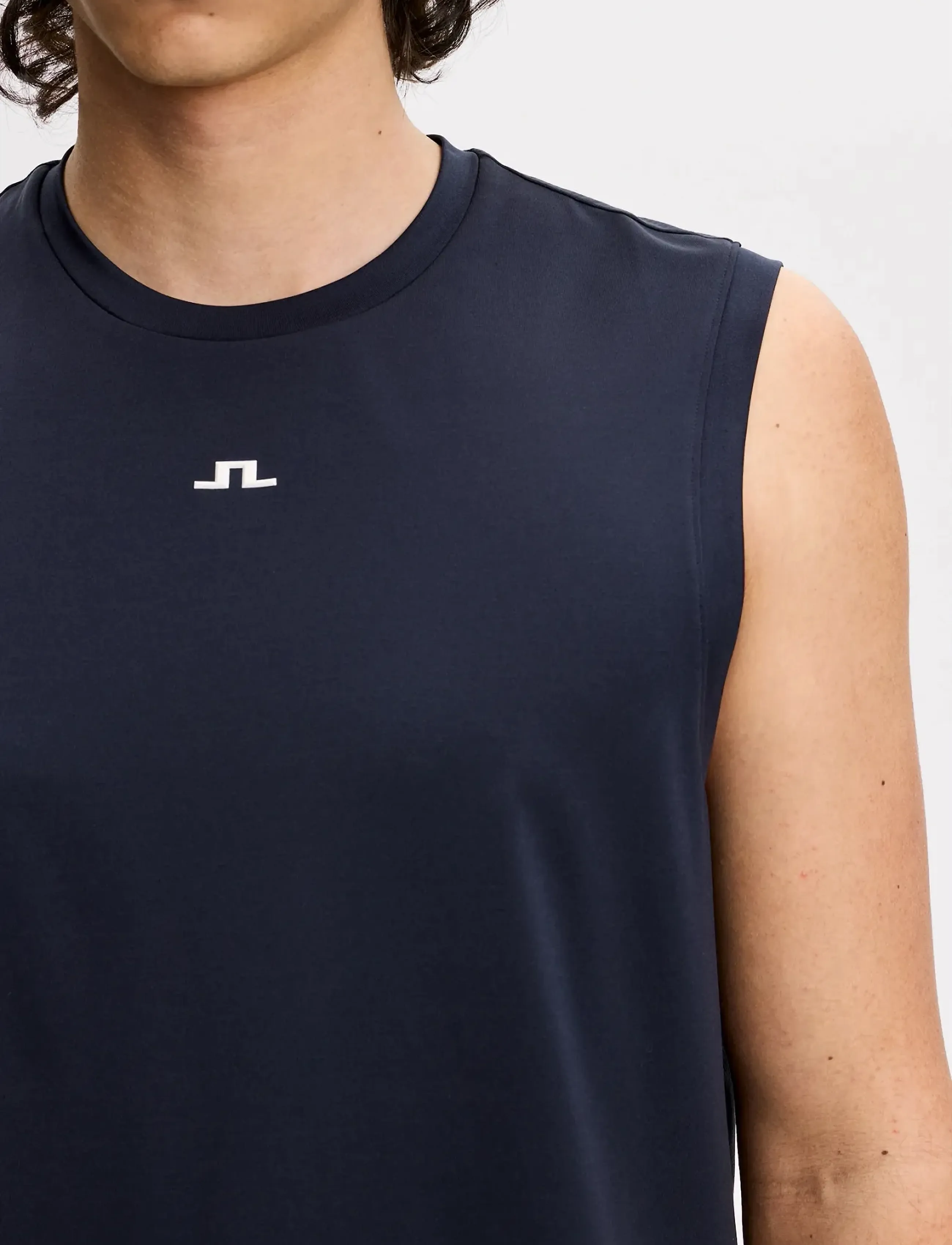 J. Lindeberg - Xander Sleeveless Tee - Õlapaeltega pluusid - jl navy - 5