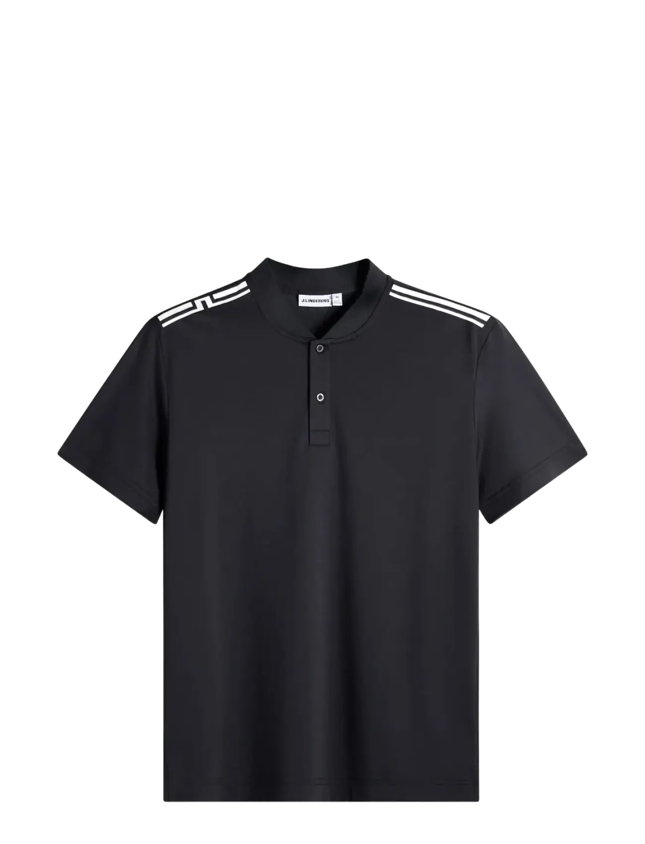 J. Lindeberg Josh Polo - Clothing - BLACK / black