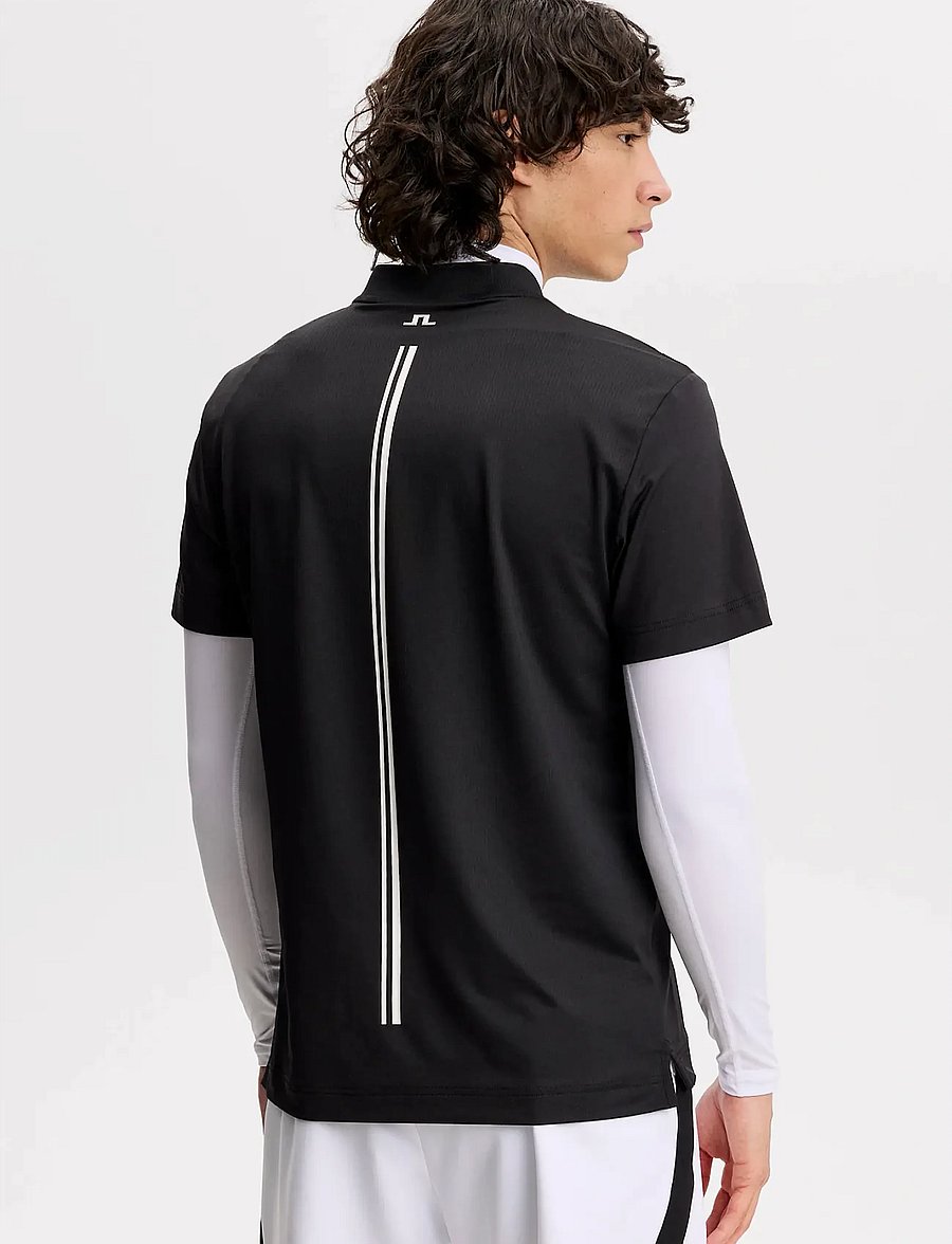 J. Lindeberg - Josh Polo - polosärgid - black - 3