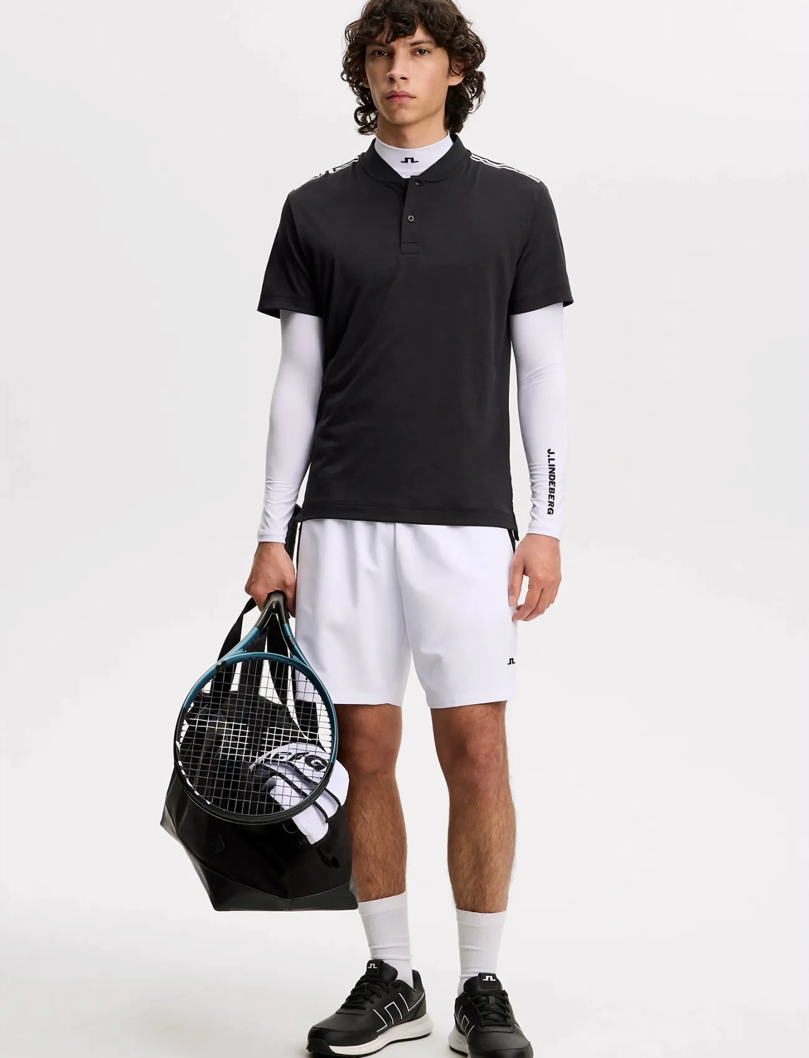 J. Lindeberg - Josh Polo - polosärgid - black - 4