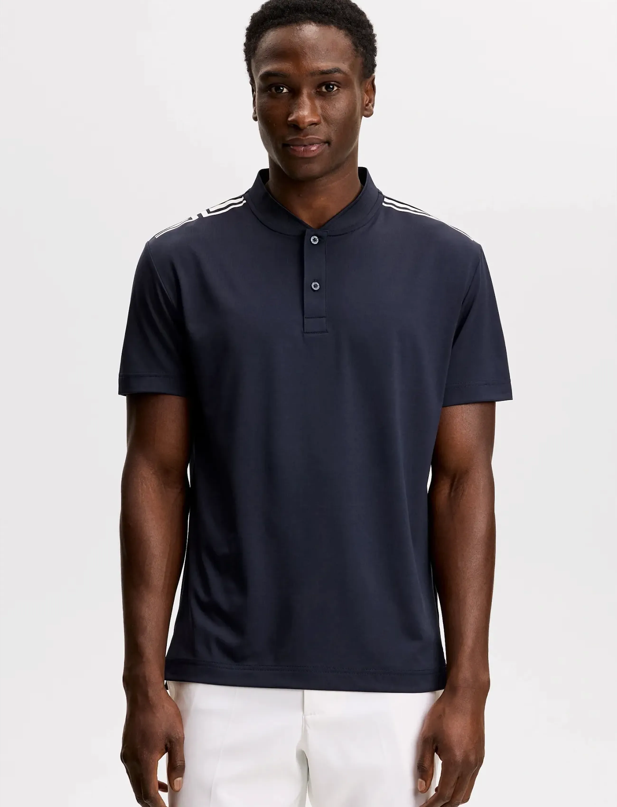 J. Lindeberg Josh Polo, S, Navy, Sport Polos > Sport Short-sleeved Polos, Herre